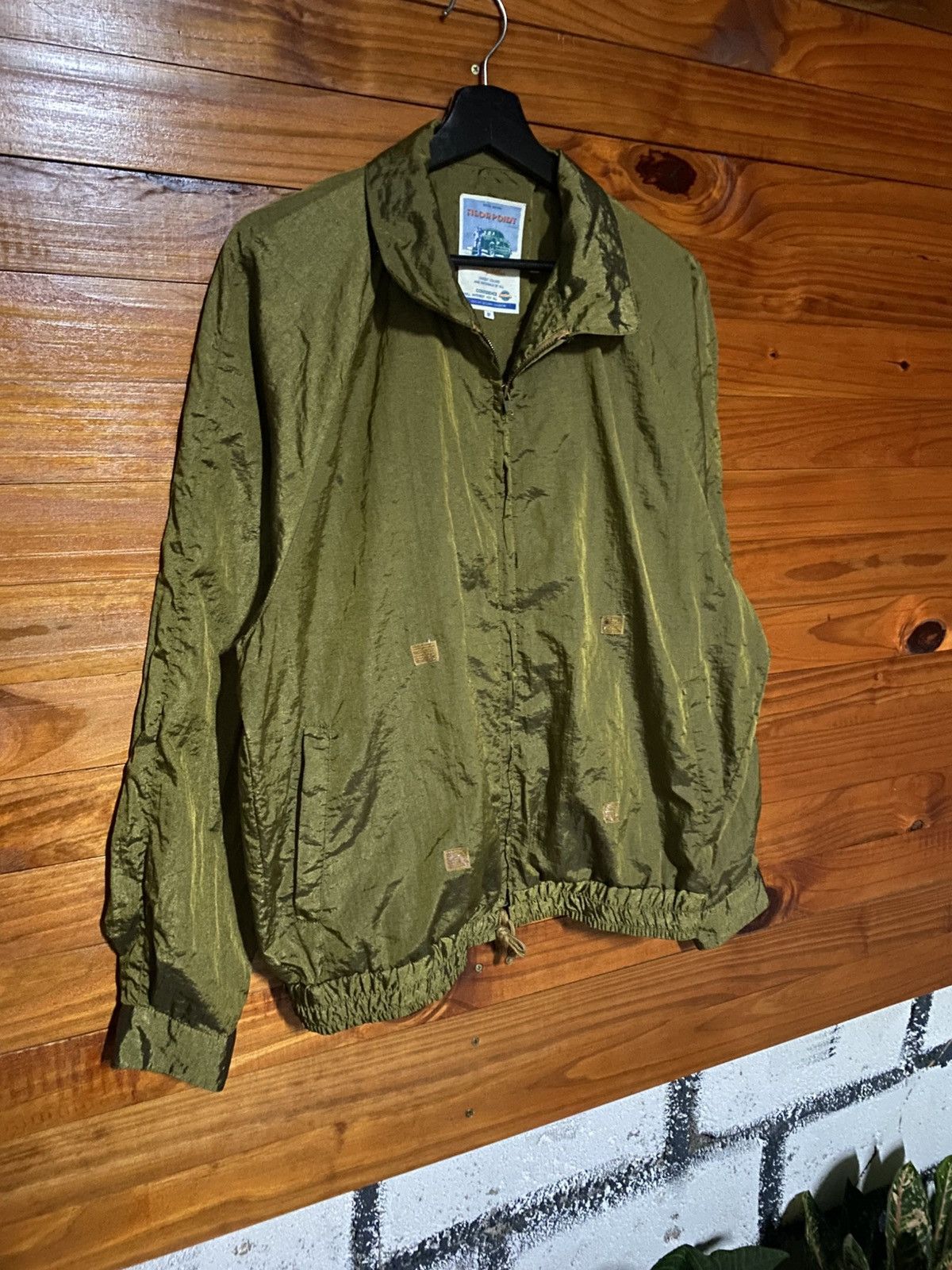 Vintage Vintage Alon Point Homme Second Section Olive Coach Jacket Size US M / EU 48-50 / 2 - 5 Thumbnail