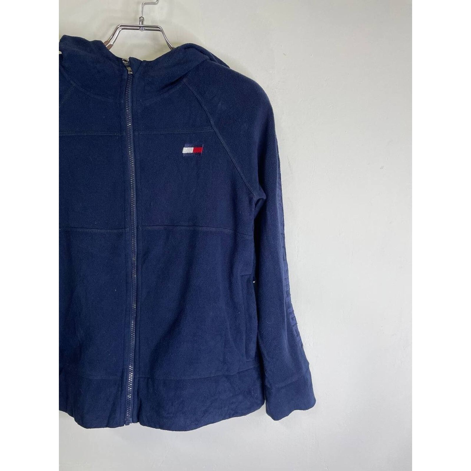 Tommy Hilfiger Vintage Tommy Hilfiger Sport Fleece Hoodie Jacket Size S Size US S / EU 44-46 / 1 - 6 Thumbnail