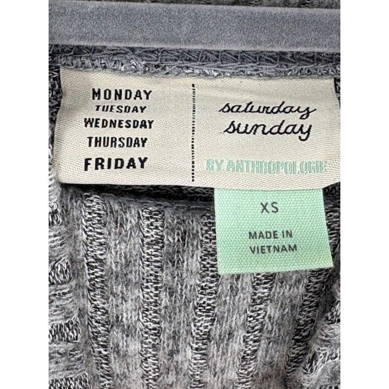 Anthropologie Saturday Sunday Anthropologie “Mariah” Ribbed Midi Dress Size XS / US 0-2 / IT 36-38 - 6 Thumbnail
