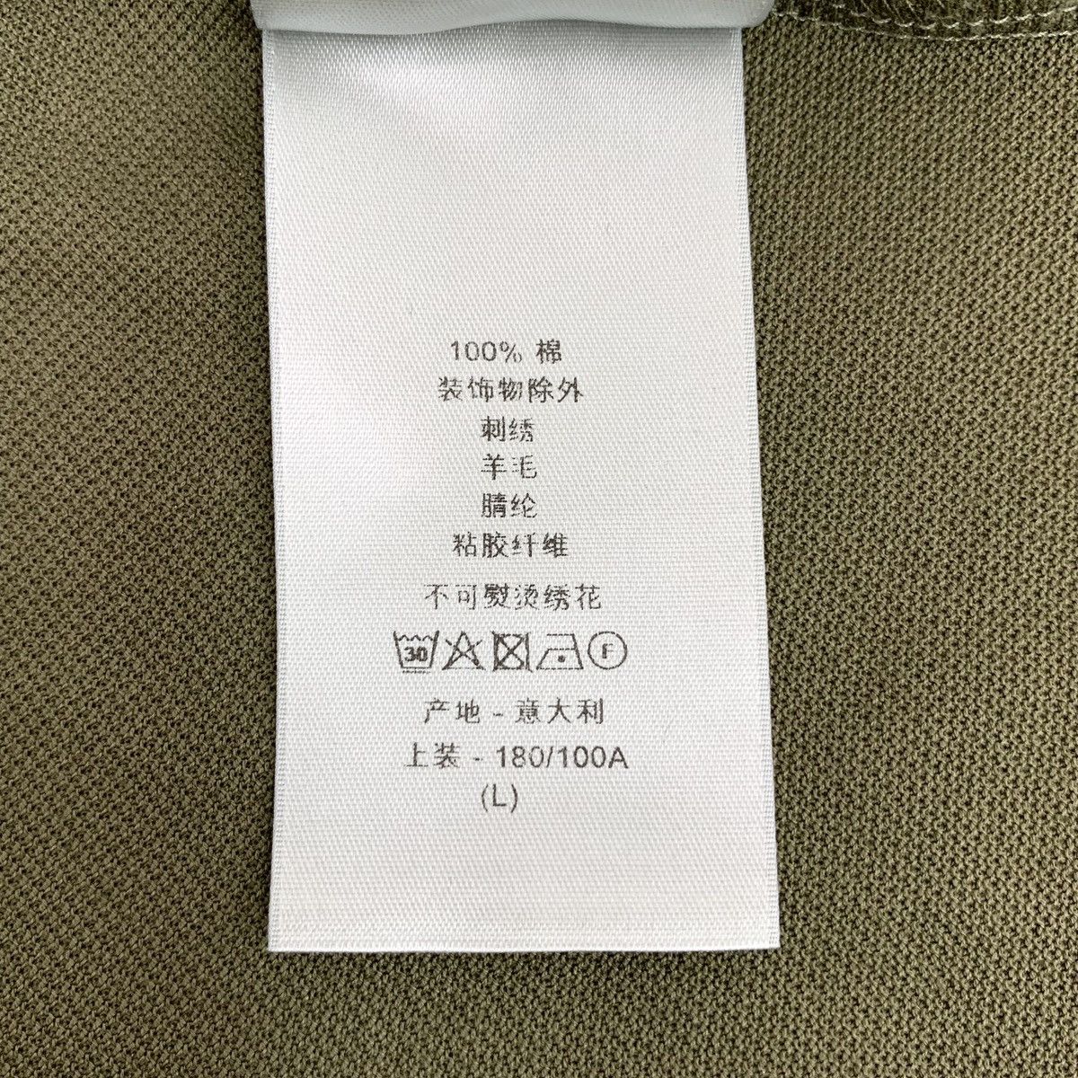 Dior Dior Collared Single-breasted Short Sleeve Polo Shirt K26WX Size US L / EU 52-54 / 3 - 7 Thumbnail
