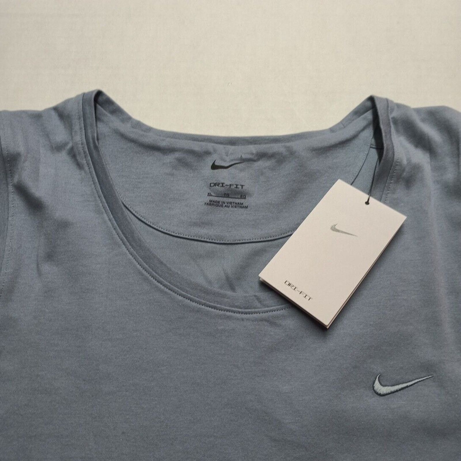 Nike Nike Dri-FIT Tank Top Men's XL Slate Blue Muscle Shirt Size US XL / EU 56 / 4 - 2 Thumbnail