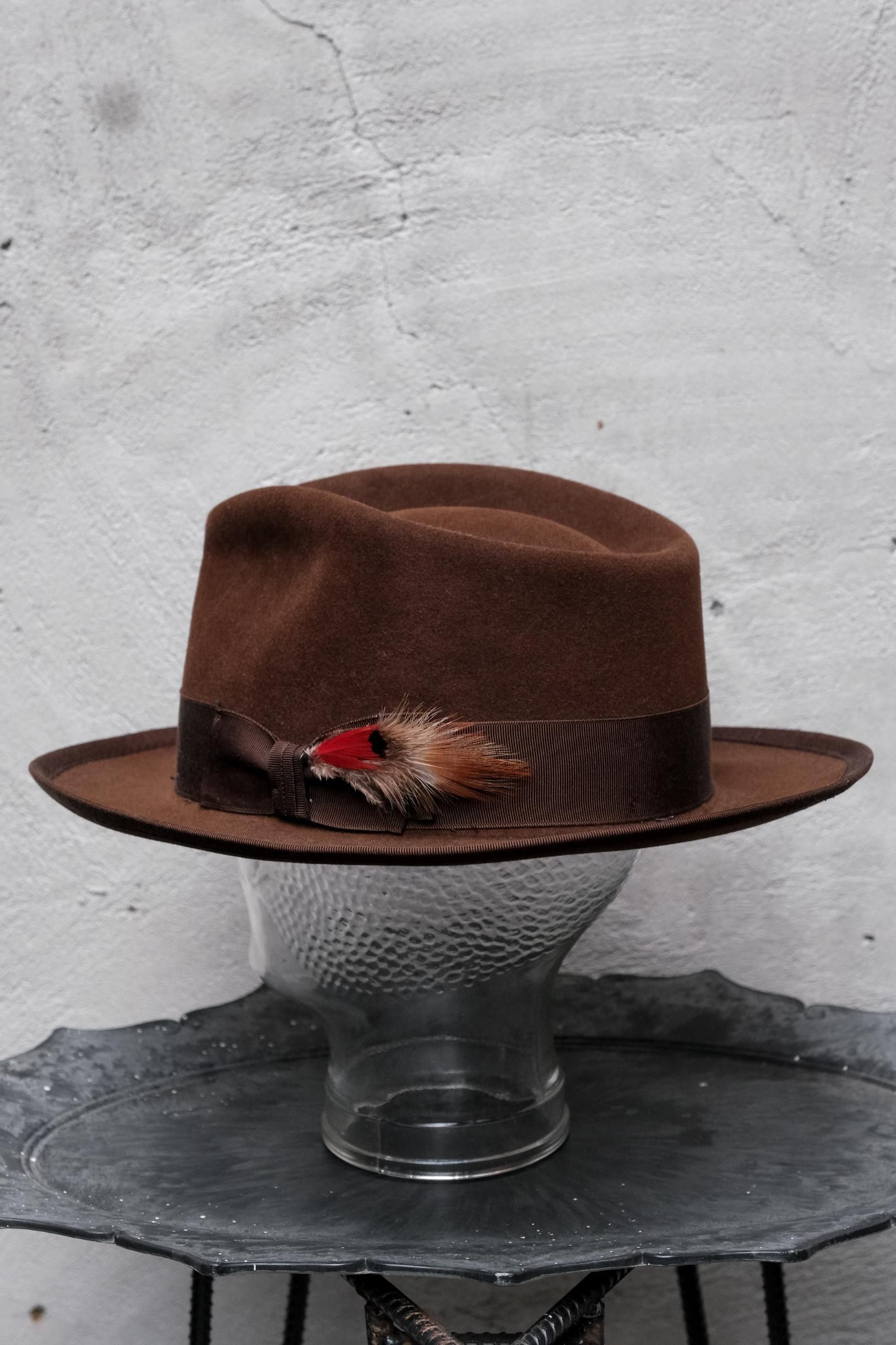 Stetson Stetson Whippet Royal Quality Fur Felt Fedora - Mink Color Size ONE SIZE - 3 Thumbnail