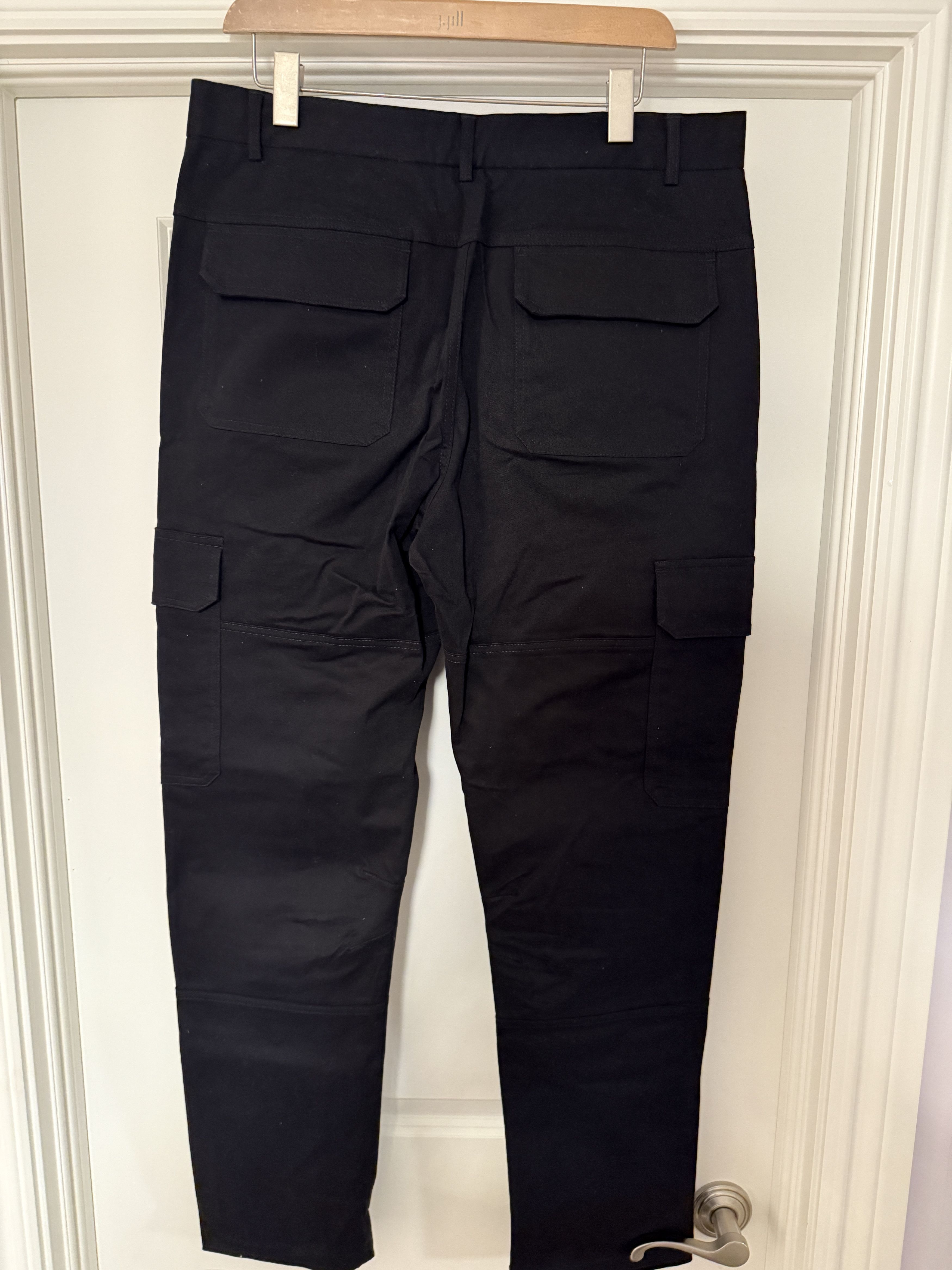 Other Marvotti Black Cargo Pants Size US 34 / EU 50 - 2 Thumbnail