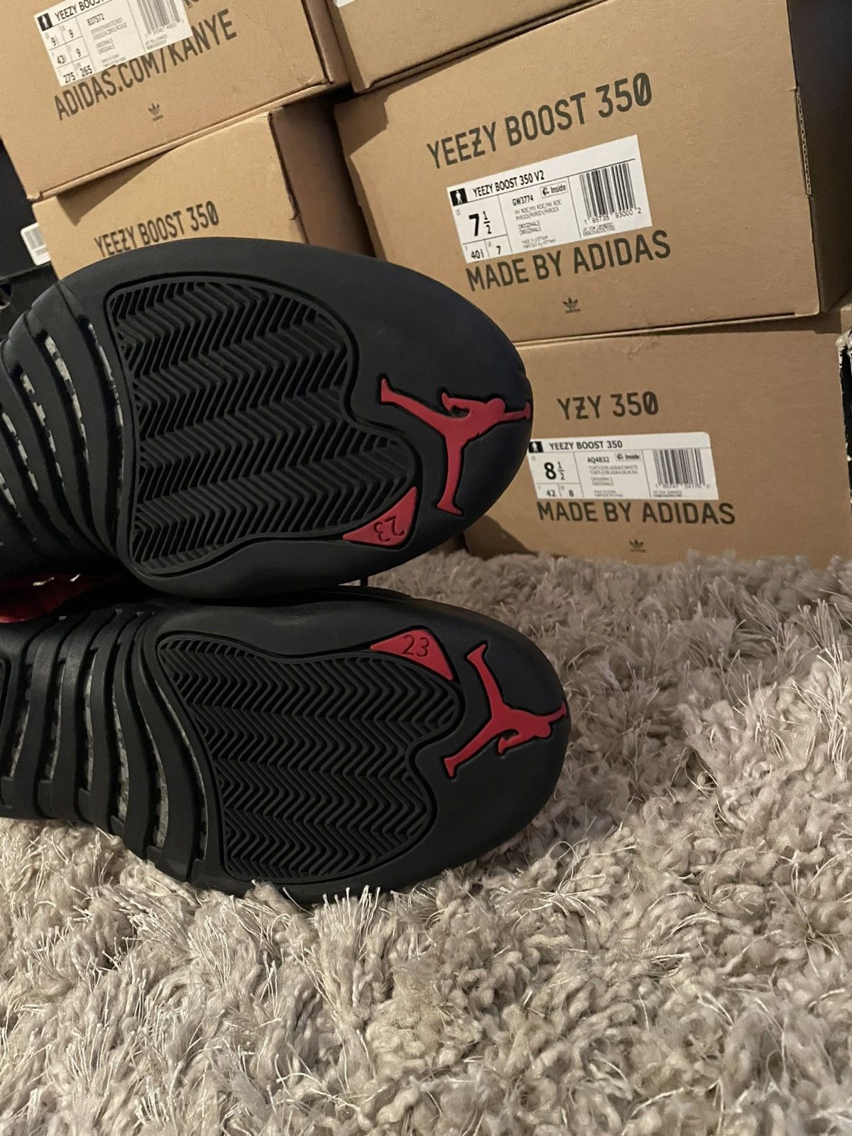 Jordan Brand Jordan 12 Reverse Flu Game Size US 13 / EU 46 - 9 Thumbnail