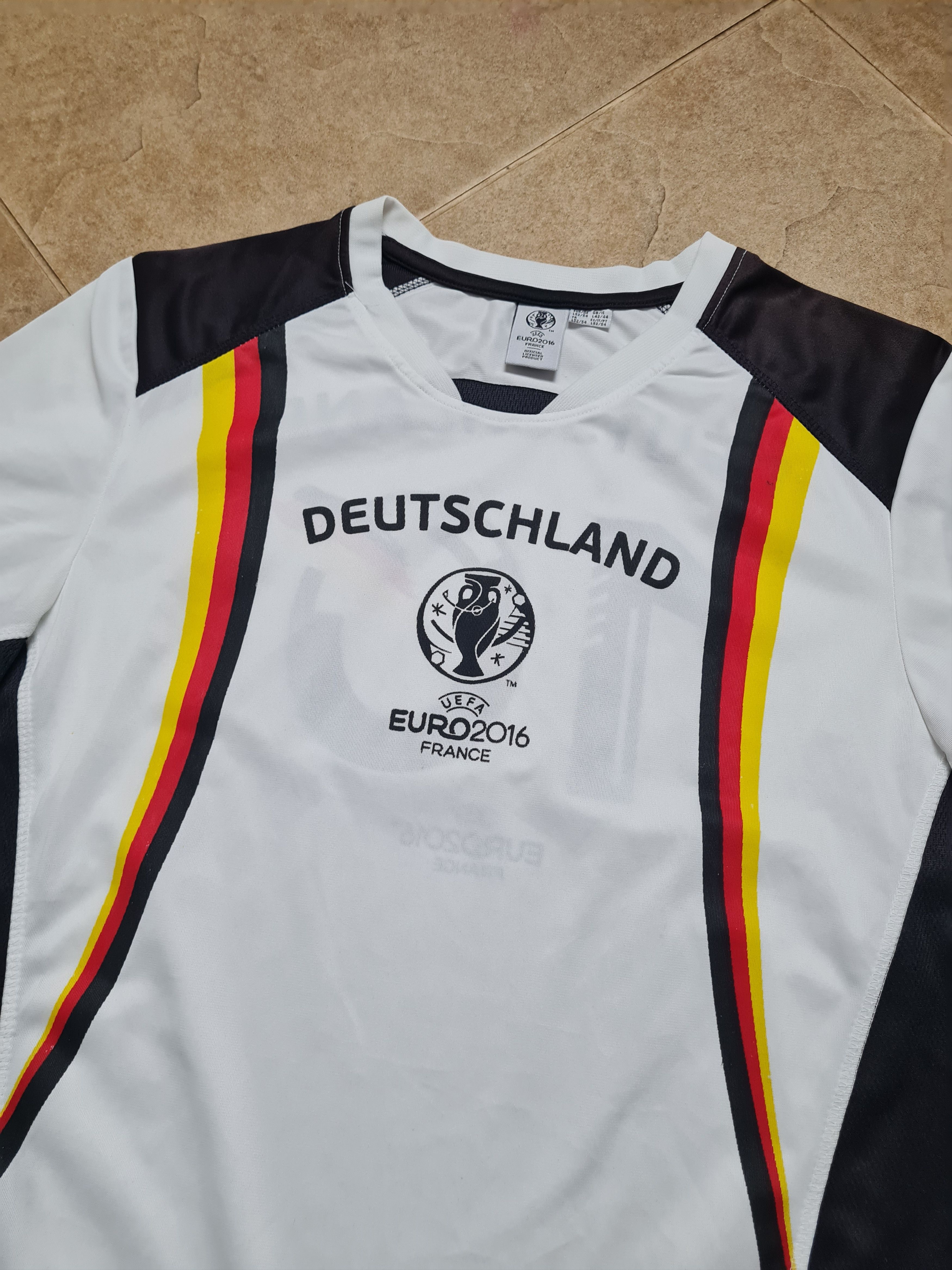 UEFA GERMANY UEFA EURO 2016 MENS THIRD SOCCER SHIRT L Size US L / EU 52-54 / 3 - 5 Thumbnail