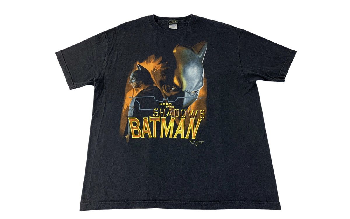 DC Comics DC Comics Batman Begins Hero Of The Shadows Hero Screen Tee Size US XL / EU 56 / 4 - 1 Thumbnail