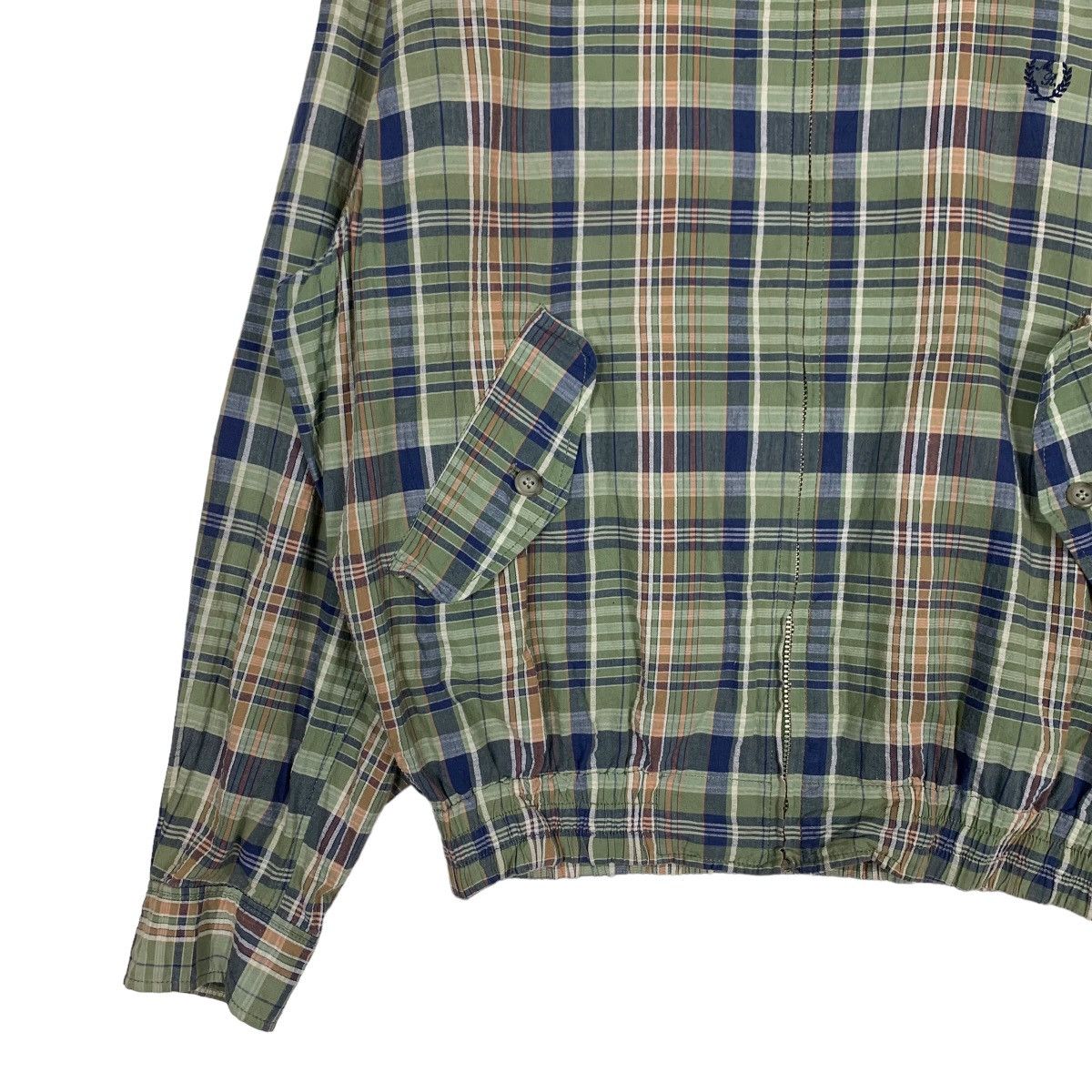 Japanese Brand MAUL RUCK Green Checked Casual Jacket #1047-C47 Size US M / EU 48-50 / 2 - 3 Thumbnail