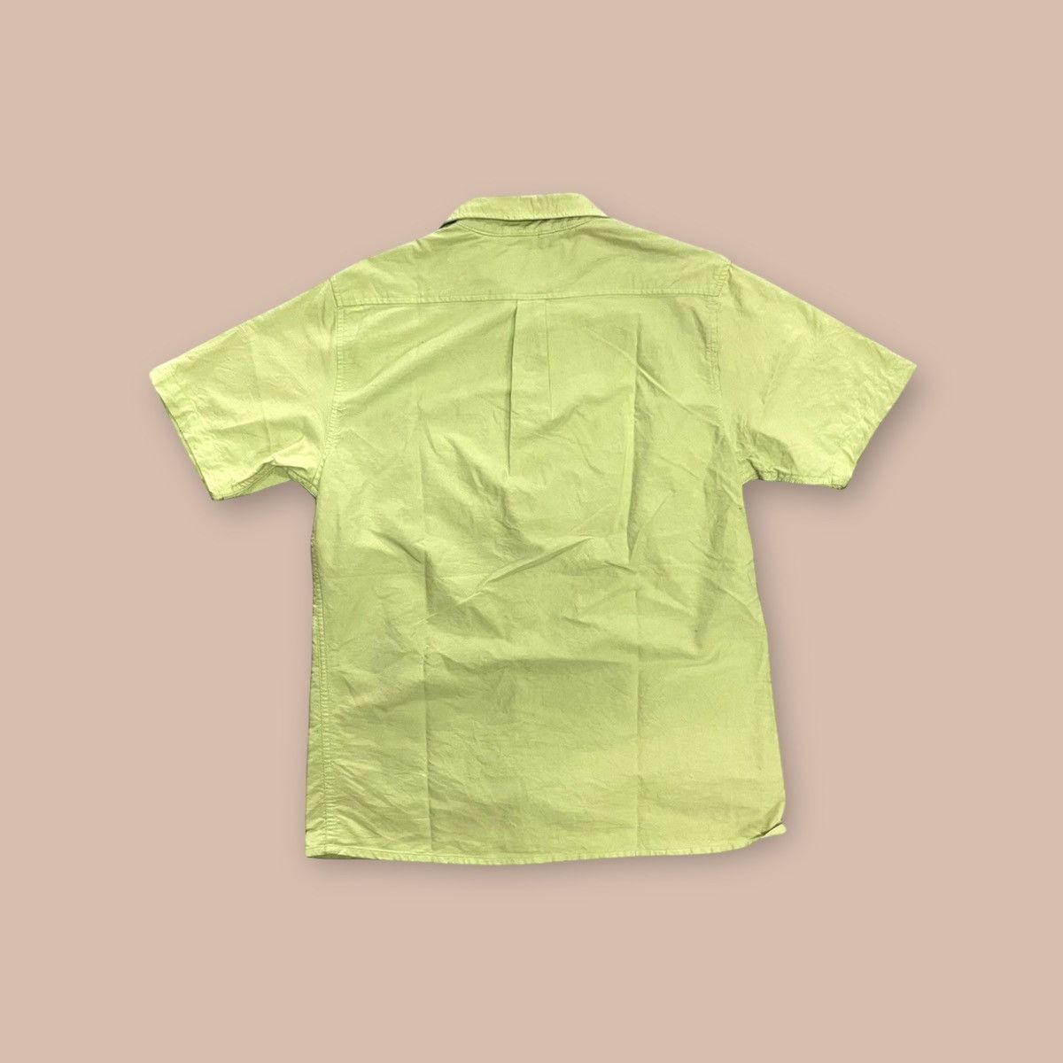 Golf Wang GOLF WANG Lime Green Button Up Shirt Size US M / EU 48-50 / 2 - 2 Thumbnail