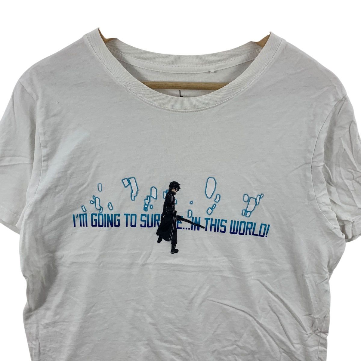 Anime SWORD ART ONLINE x GU Anime Manga Collection Tee Shirt Size US L / EU 52-54 / 3 - 5 Thumbnail