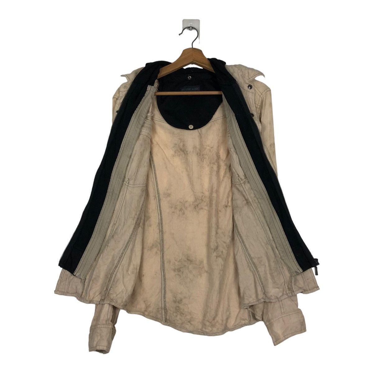 Hysteric Glamour 🔥VINTAGE BIKER JACKET IN THE ATTIC JAPAN PUNK STYLE HOODIE Size US L / EU 52-54 / 3 - 14 Thumbnail