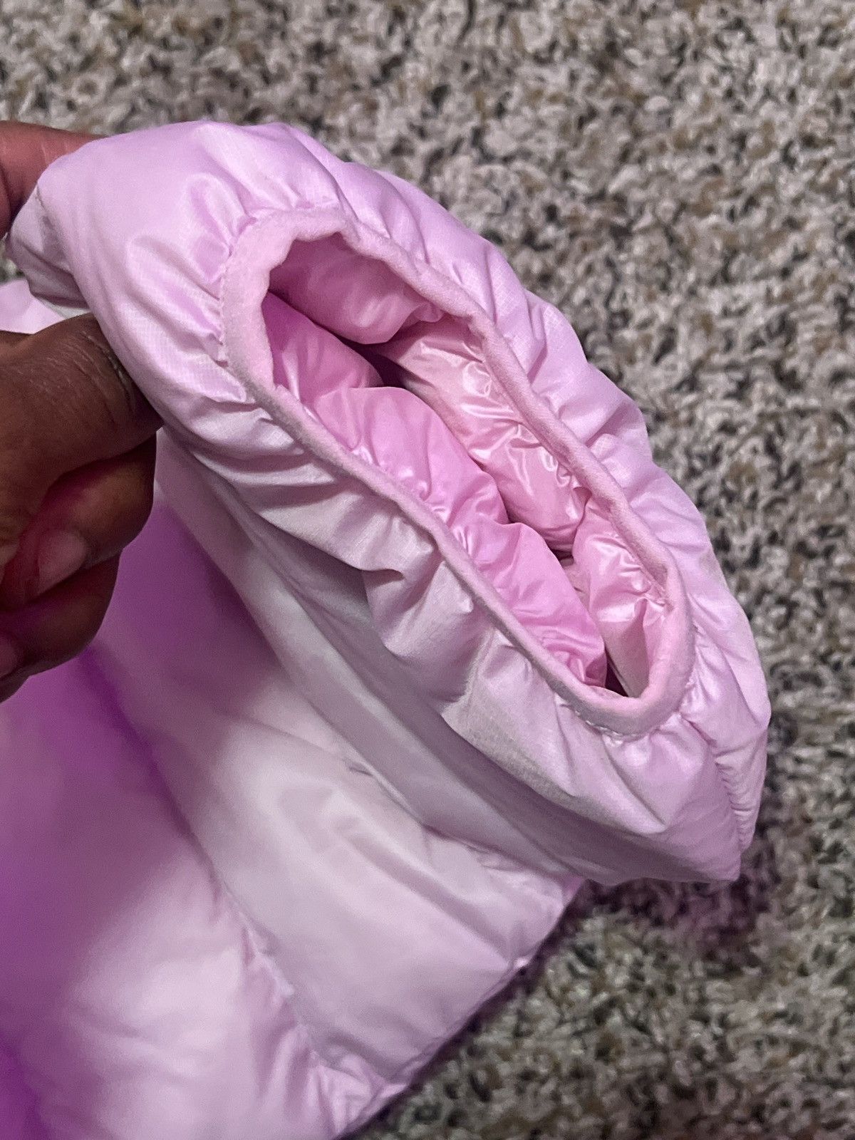 Supreme Supreme Micro Down Half Zip Hooded Pullover Light Pink FW25 Size US L / EU 52-54 / 3 - 5 Thumbnail
