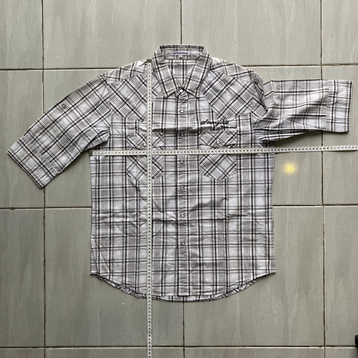Japanese Brand Japanese Poem Button Up Shirt Embroidery Details Size US L / EU 52-54 / 3 - 25 Thumbnail