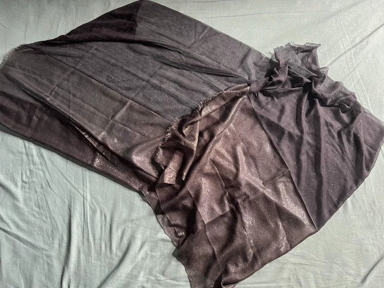 Loro Piana LORO PIANA Silk velvet shawl Size ONE SIZE - 5 Thumbnail