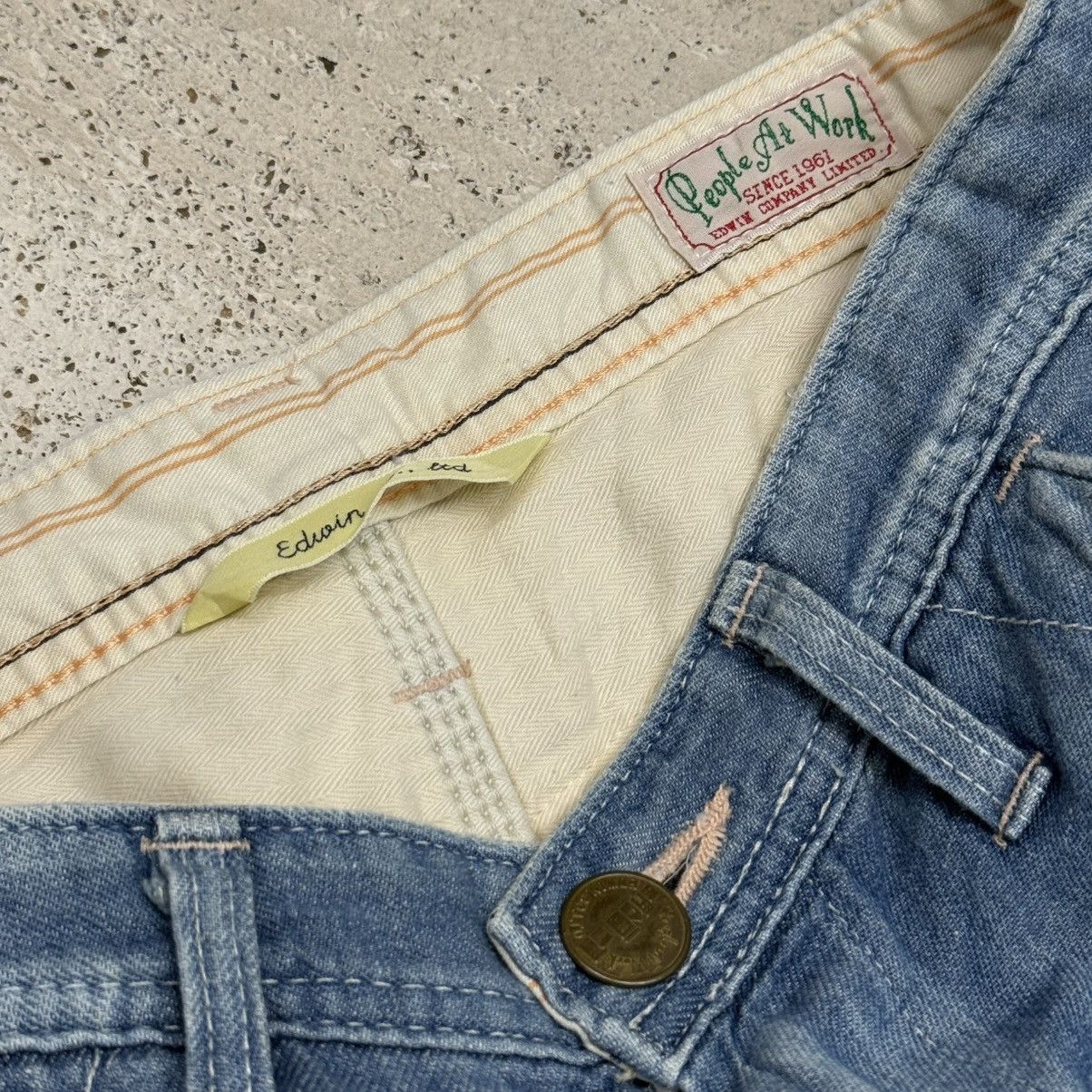 Edwin Vintage Buckle Back People at Work Edwin Pants Size 27" / US 4 / IT 40 - 7 Thumbnail