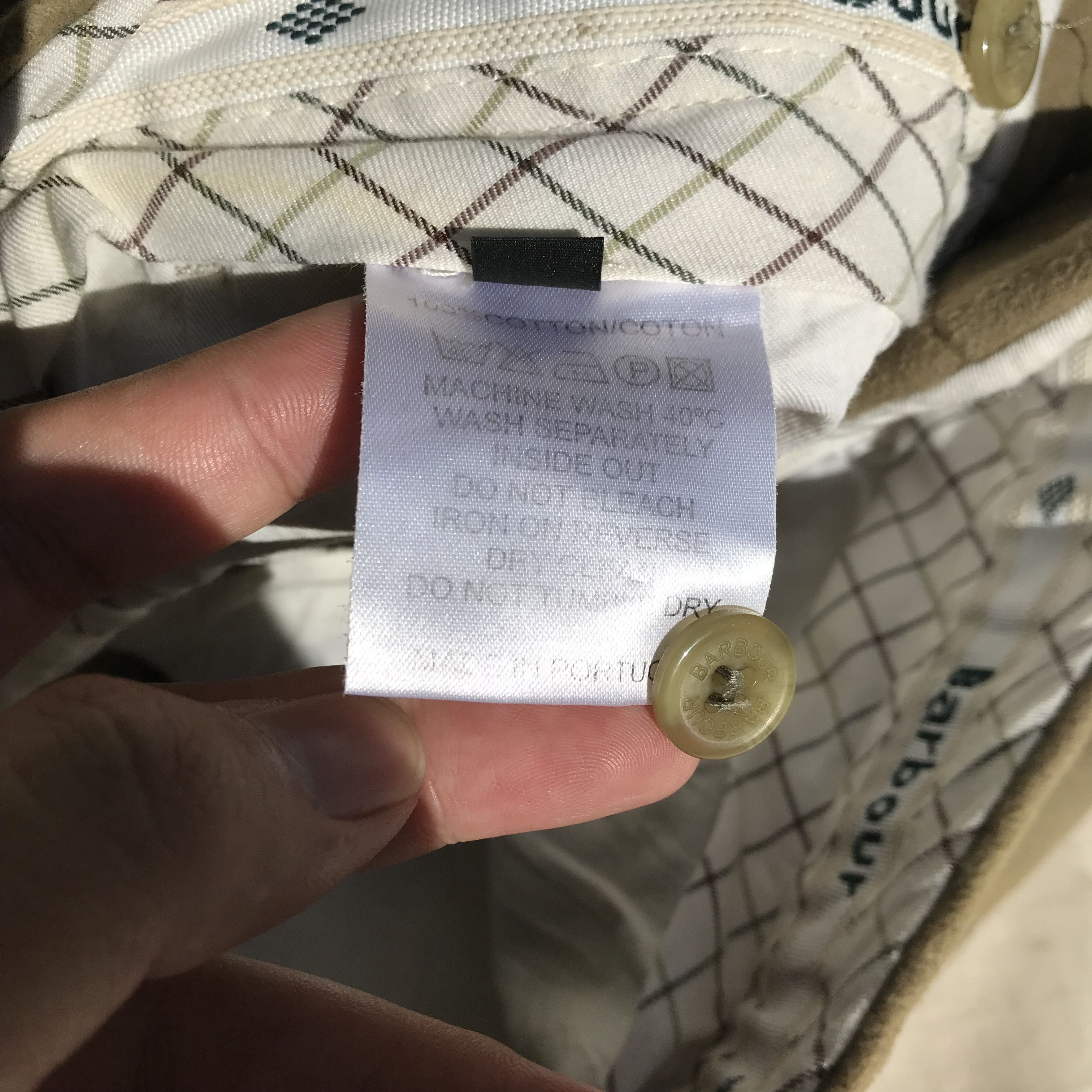 Barbour × Vintage Barbour 1987 A420 Vintage Moleskin Trouser Pants Made In Por Size US 32 / EU 48 - 11 Thumbnail