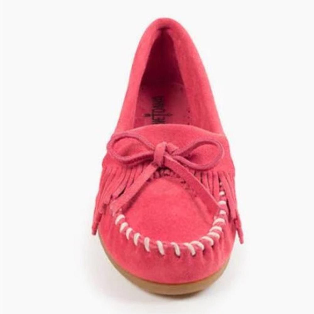 Minnetonka Minnetonka l Kilty Pink Moccasins 5 Size US 5 / IT 35 - 9 Thumbnail