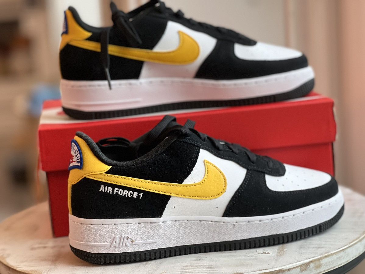Nike Nike Air Force 1 Low Athletic Club Black Univ Gold Sz 7 Size US 7 / EU 40 - 1 Thumbnail