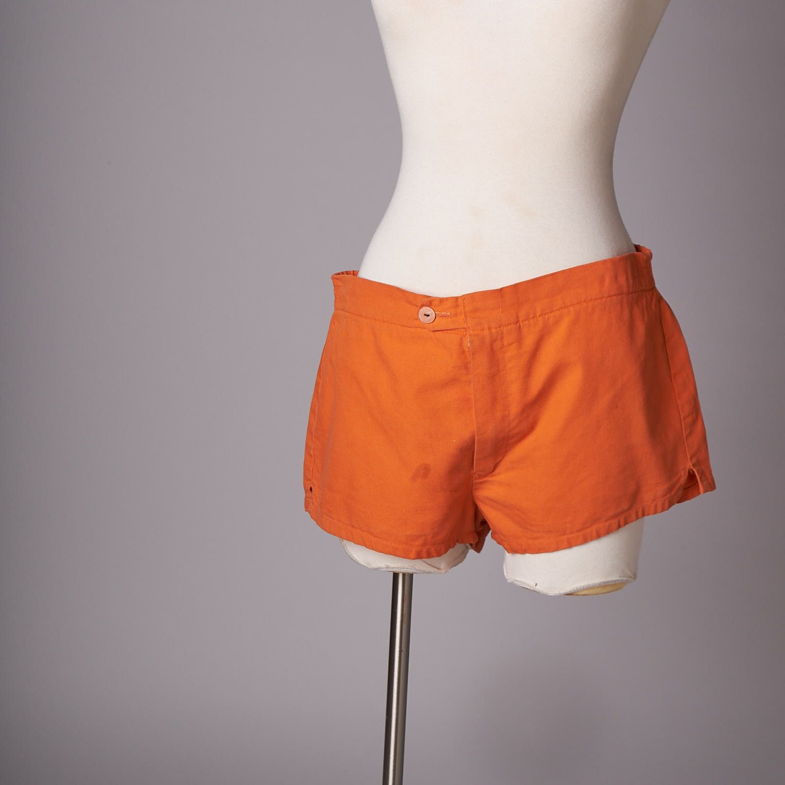 Jantzen 1970s Jantzen Orange Shorts Swim Trunks Size US 34 / EU 50 - 1 Thumbnail