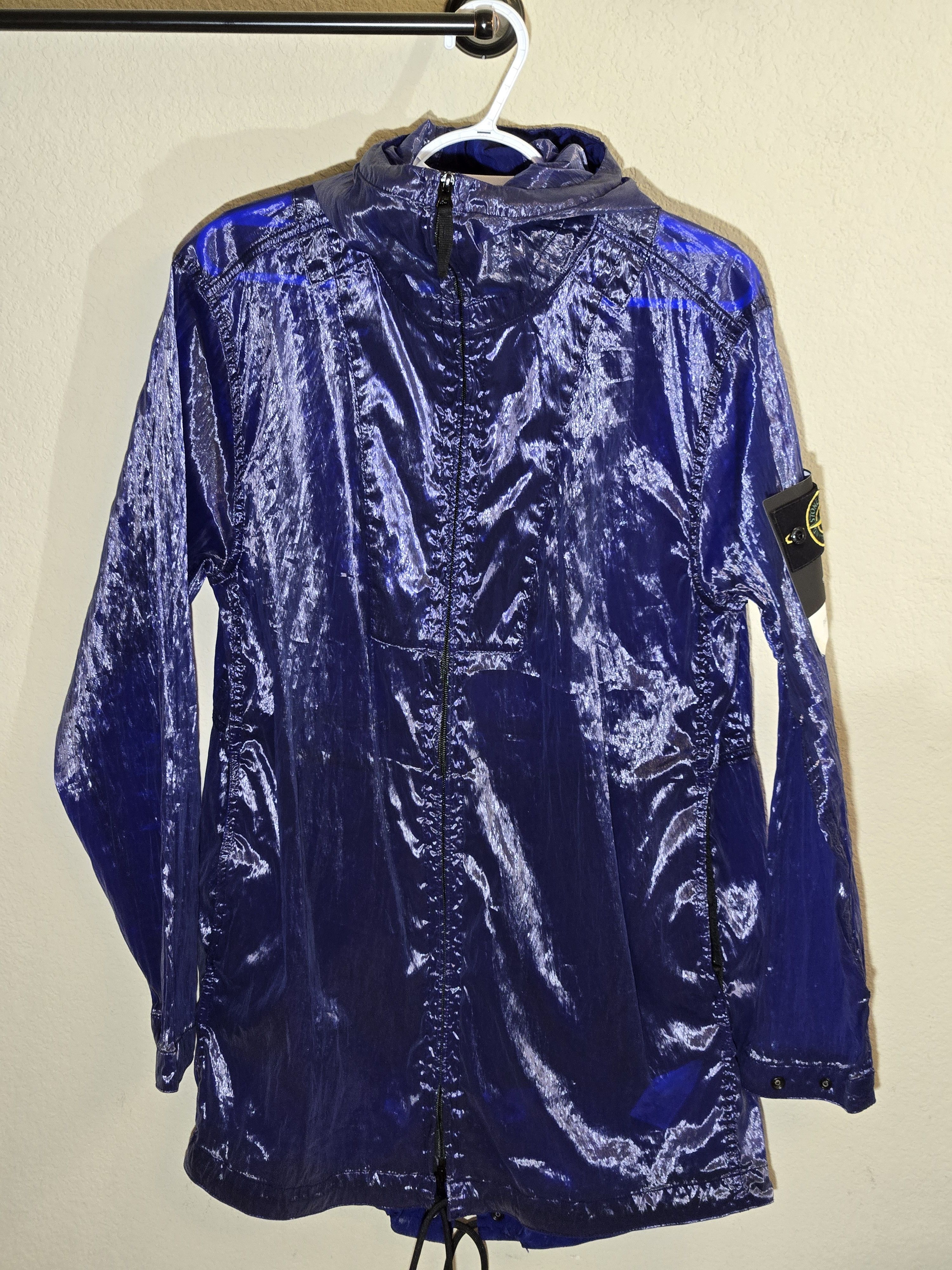 Stone Island STONE ISLAND Logo-Appliquéd Shell Hooded Parka Size US S / EU 44-46 / 1 - 1 Thumbnail