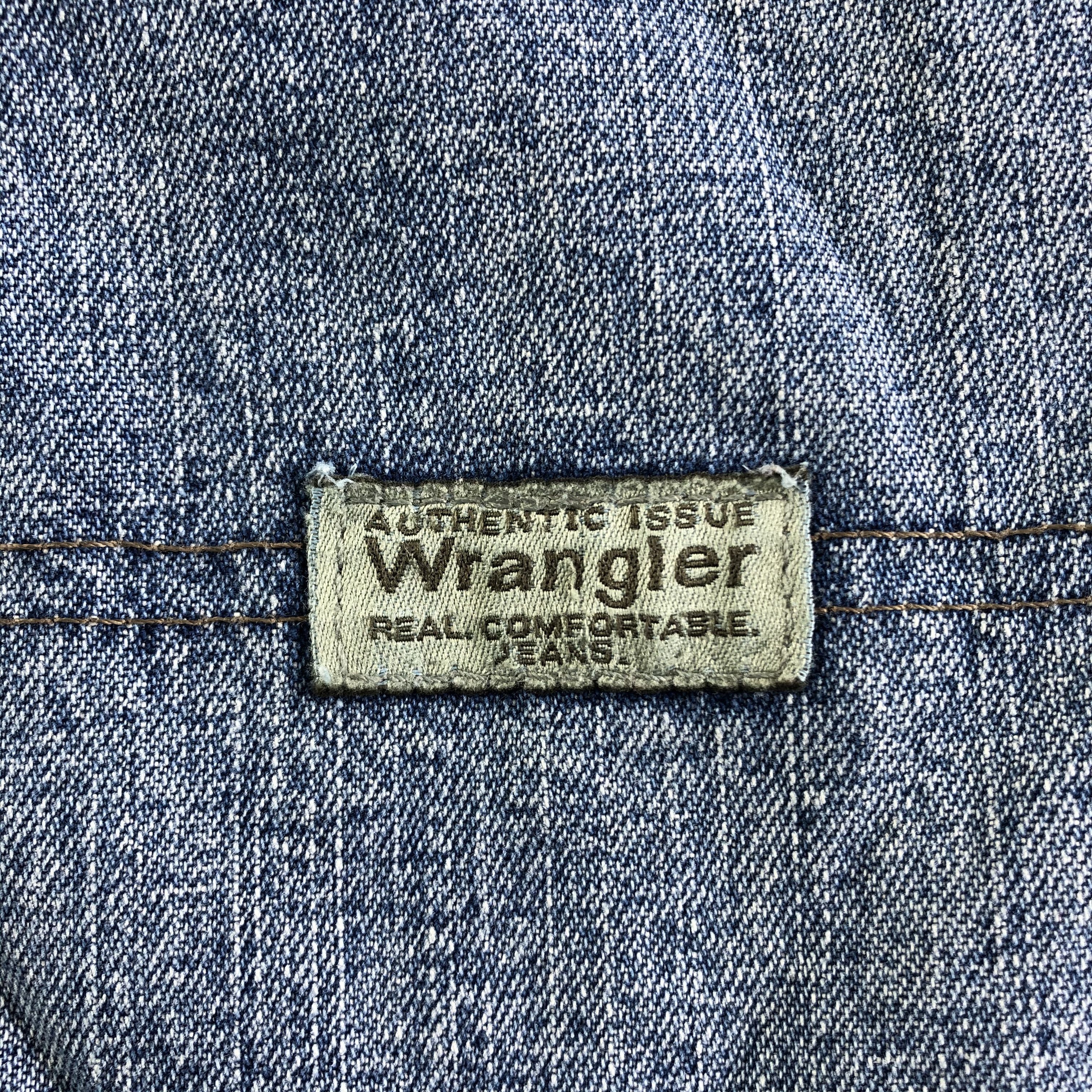 Vintage × Wrangler Vintage Blue Wash Wrangler Jeans-JM3355 Size US 35 - 6 Thumbnail