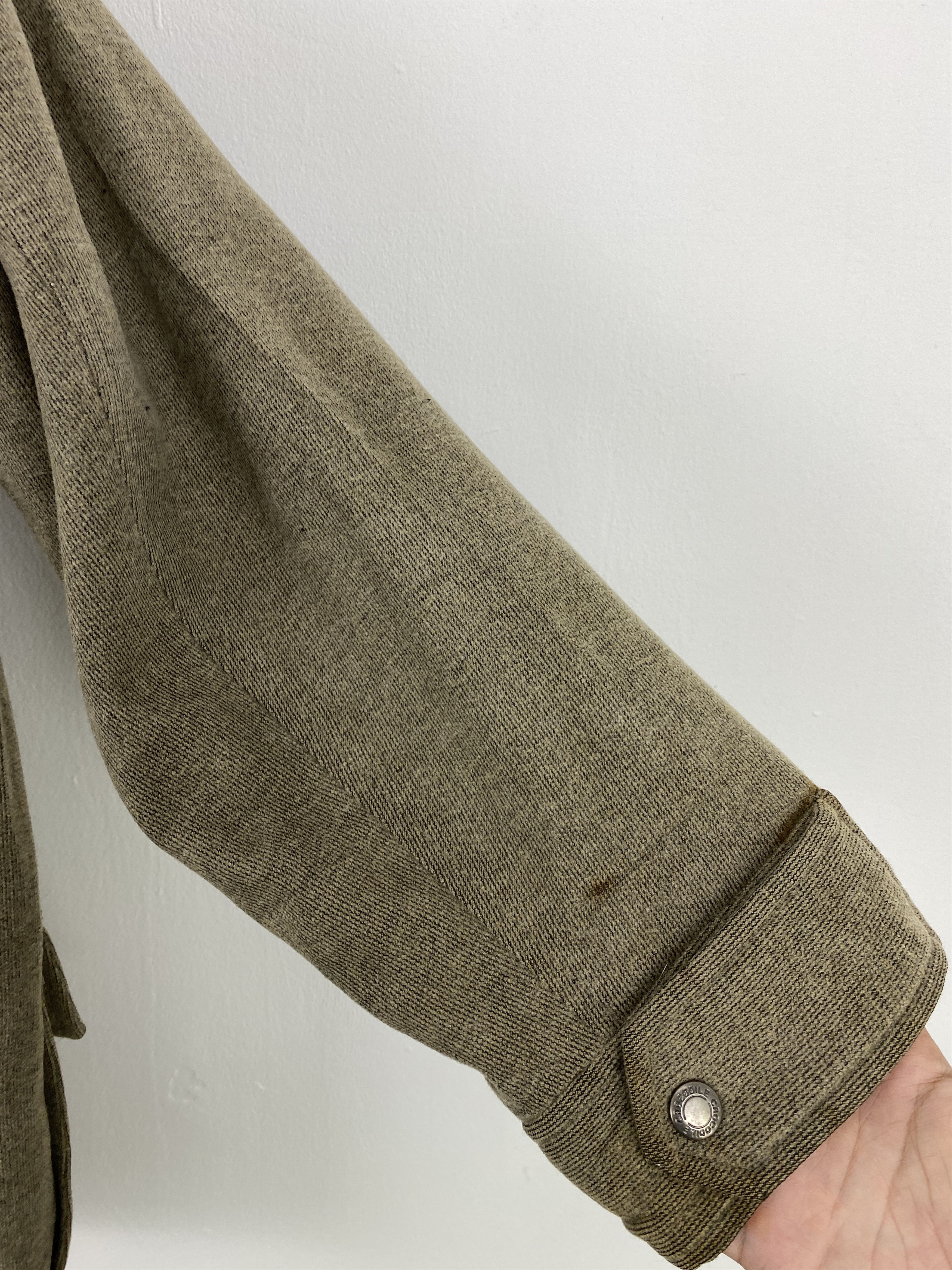 Japanese Brand Vintage Crocodile Ponteroro Zipper Up Jacket Brown JA0083 Size US L / EU 52-54 / 3 - 12 Thumbnail