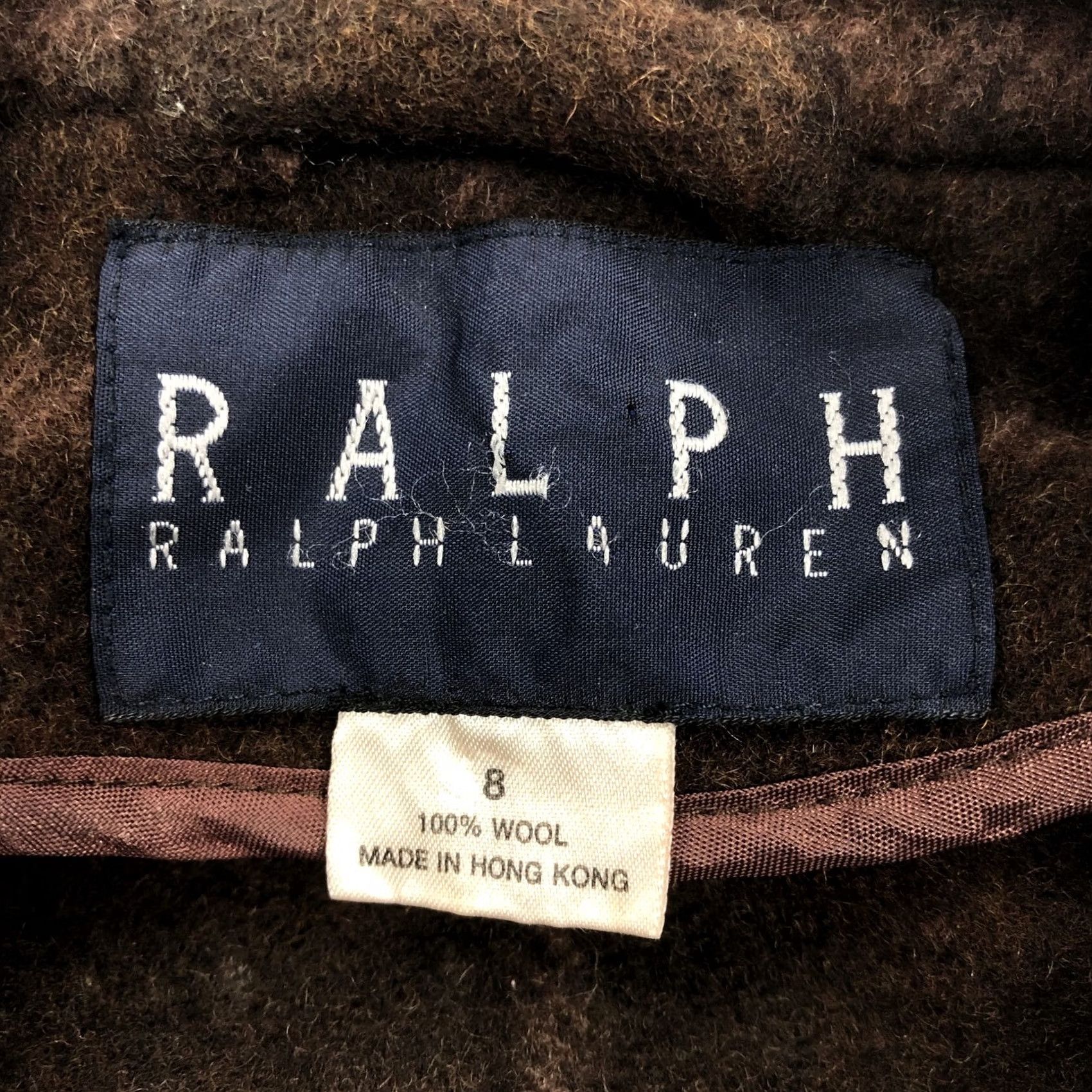 Ralph Lauren Ralph Lauren Women's Coat Plaid Wool Double Breasted Pea Coat Jacket Size 8 Wool Blended Outdoor Fall Winter Cleated Pockets Buttoned - Mens Size M / US 6-8 / IT 42-44 - 4 Thumbnail
