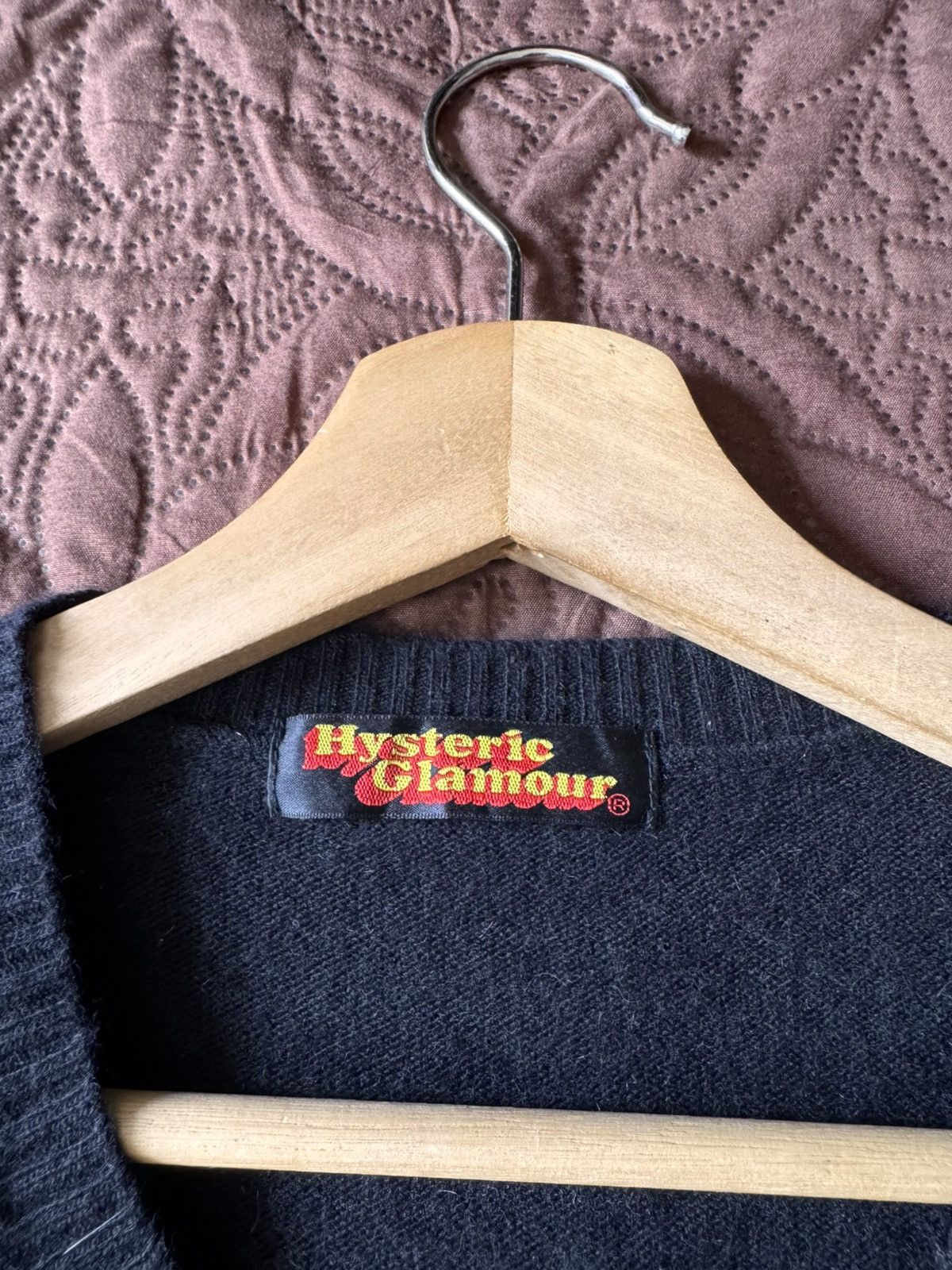 Hysteric Glamour Vintage Hysteric glamour archive knit cashmere🔥 Size S / US 4 / IT 40 - 9 Thumbnail