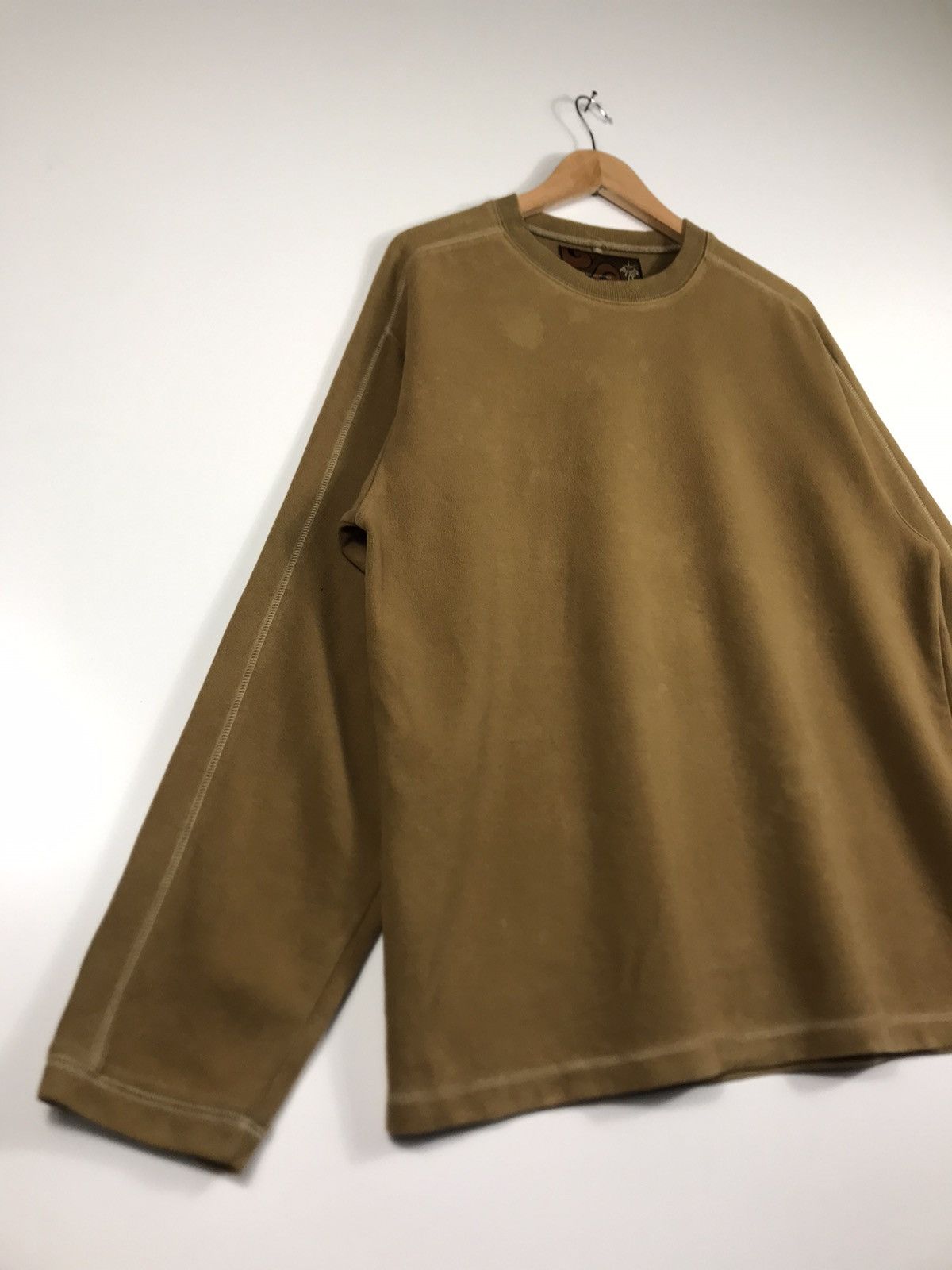 Prana ⚡️Vintage Prana Round Neck Long Sleeve Shirt Size US XL / EU 56 / 4 - 2 Thumbnail