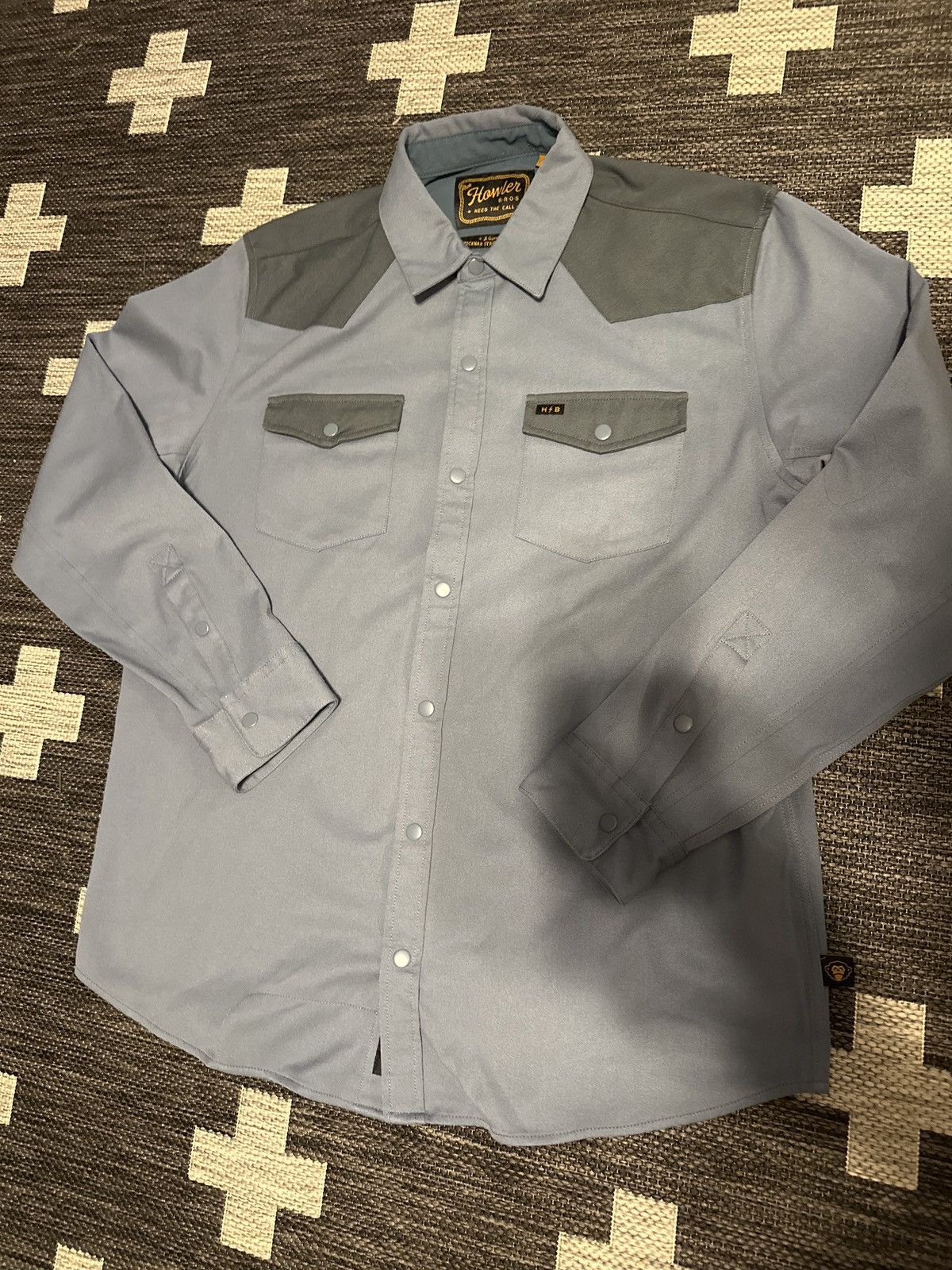 Howler Brothers Howler Brothers -stockman stretch snapshirt Size US L / EU 52-54 / 3 - 1 Thumbnail