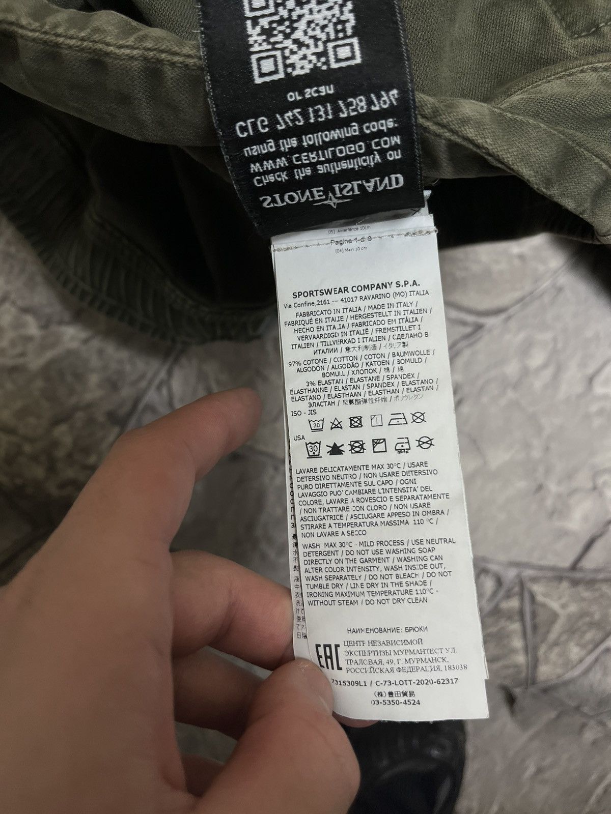 Stone Island Stone Island Patch program Cargo pants Size US 32 / EU 48 - 12 Thumbnail