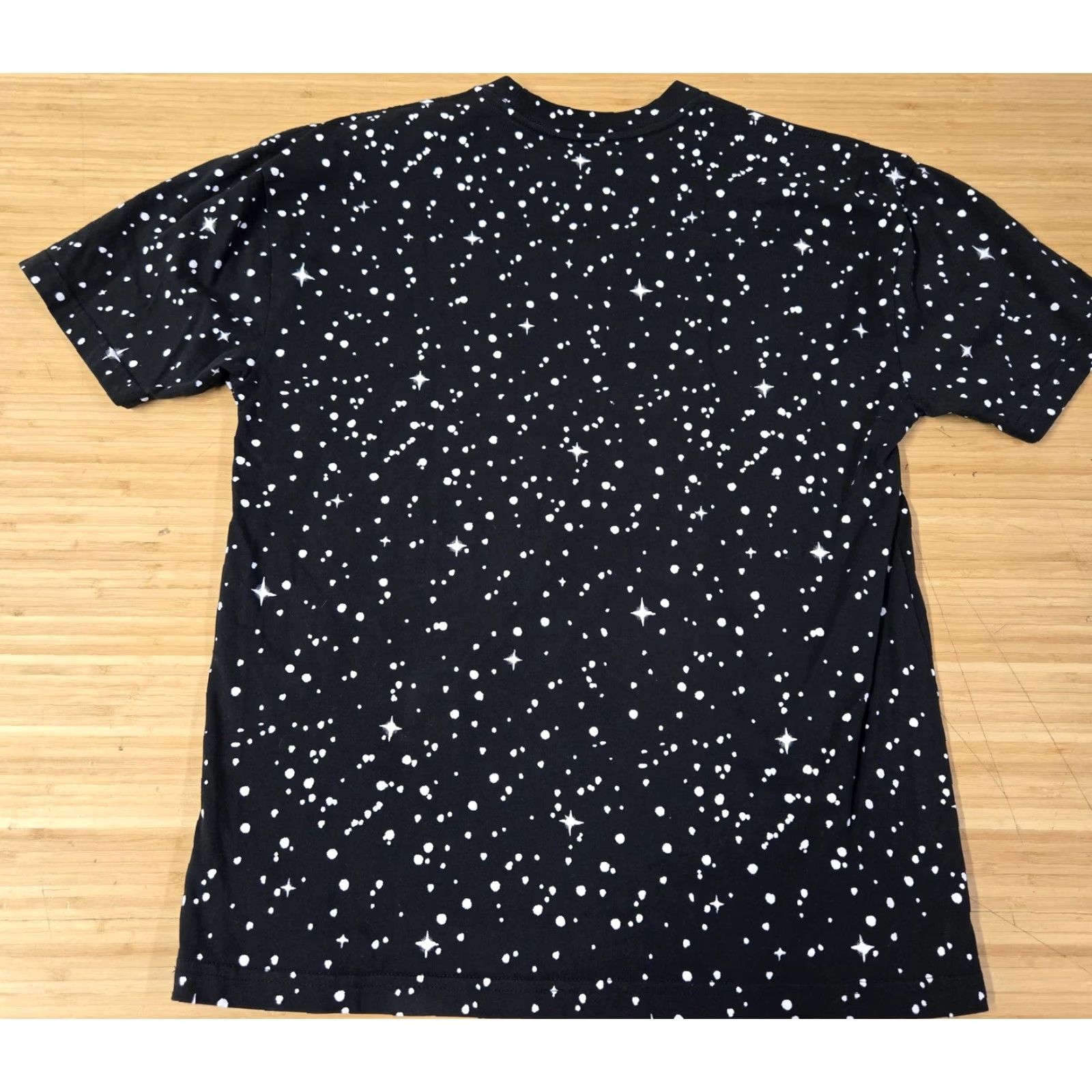 Drew House VINTAGE Drew House Shirt Mens XXS Black Star Print Graphic Tee Streetwear Allover Galaxy Size US XS / EU 42 / 0 - 4 Thumbnail