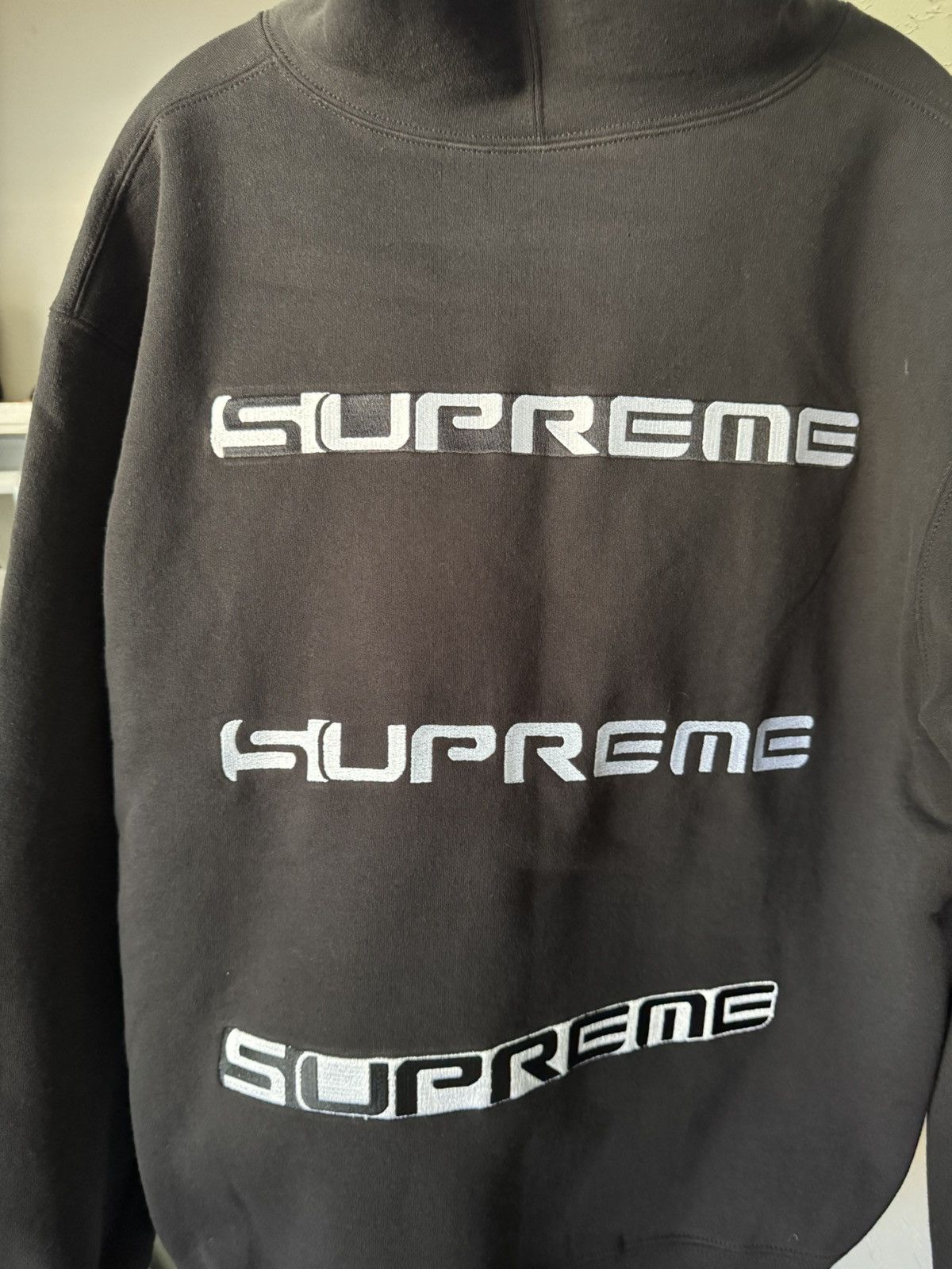 Supreme AOI STACKED HOODED SWEATSHIRT Size US L / EU 52-54 / 3 - 5 Thumbnail