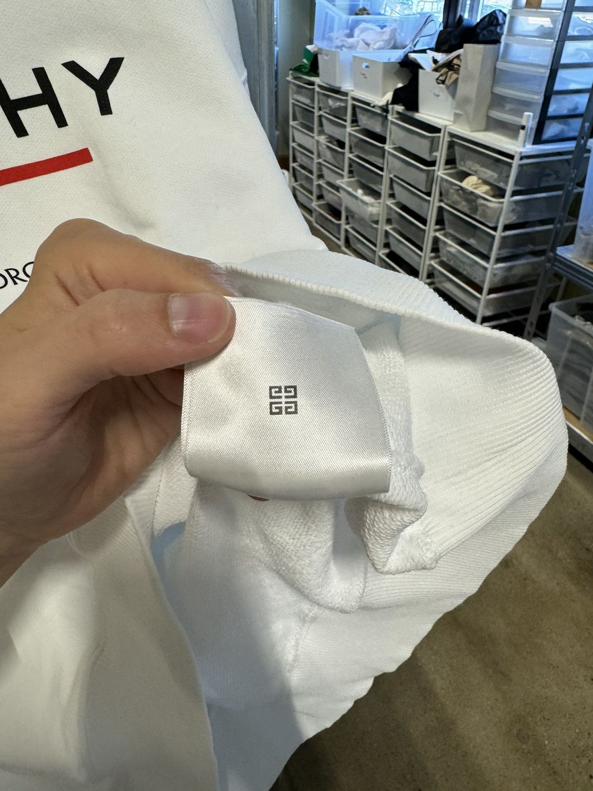 Givenchy Givenchy Logo Hoodie NEW 1100$ Size US M / EU 48-50 / 2 - 6 Thumbnail
