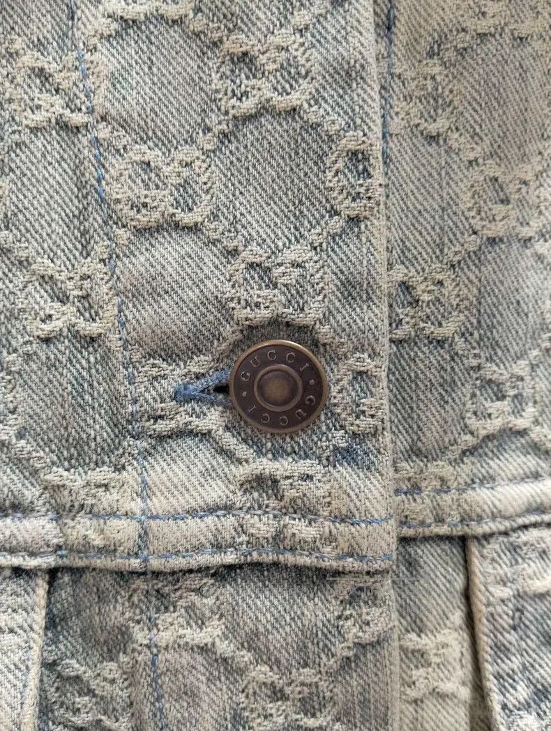 Gucci Gucci GG jacquard denim jacket Size XS / US 0-2 / IT 36-38 - 5 Thumbnail