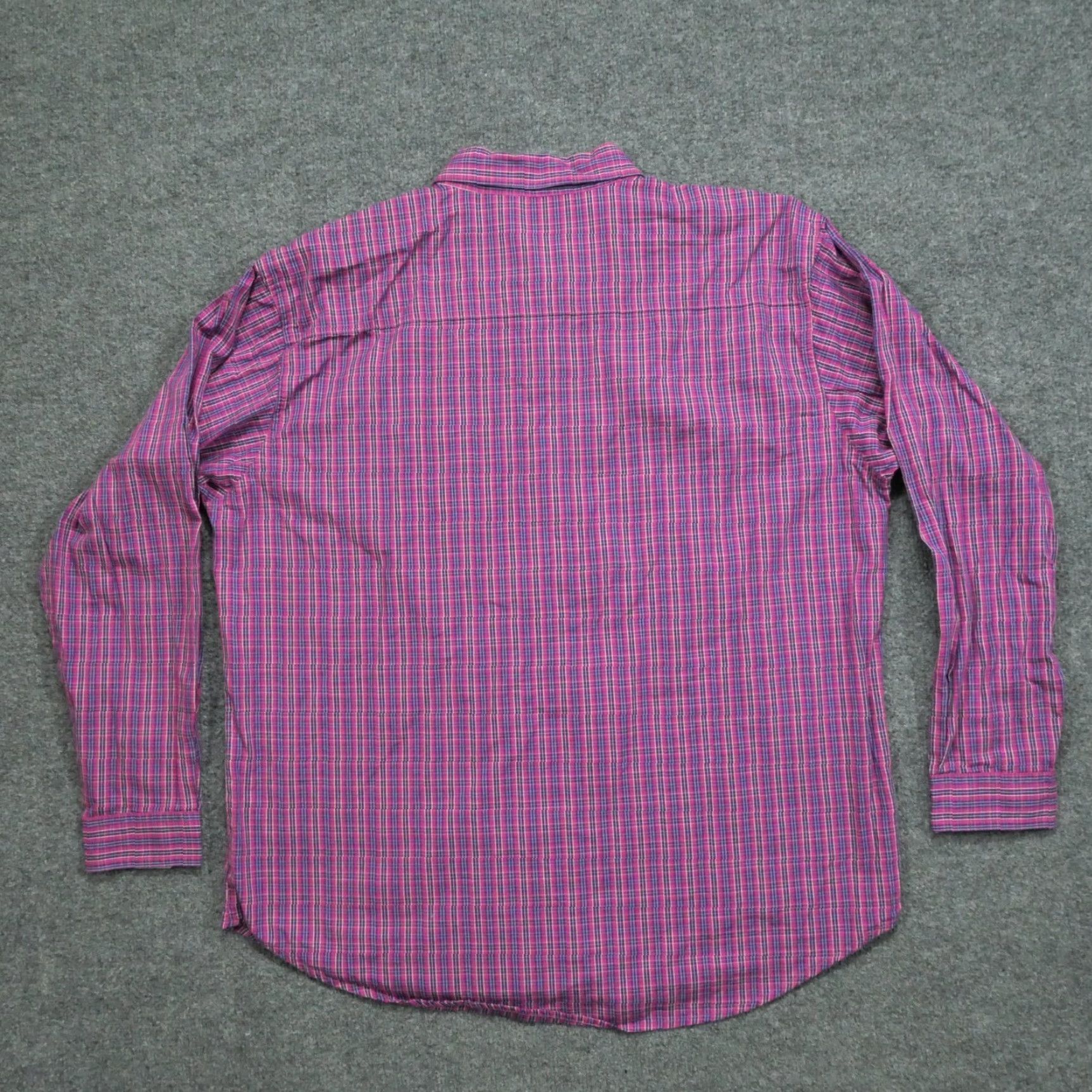 Wrangler VINTAGE Wrangler 20X Shirt Womens XL Pink Plaid Button Up Western Country Y2K Size XL / US 12-14 / IT 48-50 - 7 Thumbnail