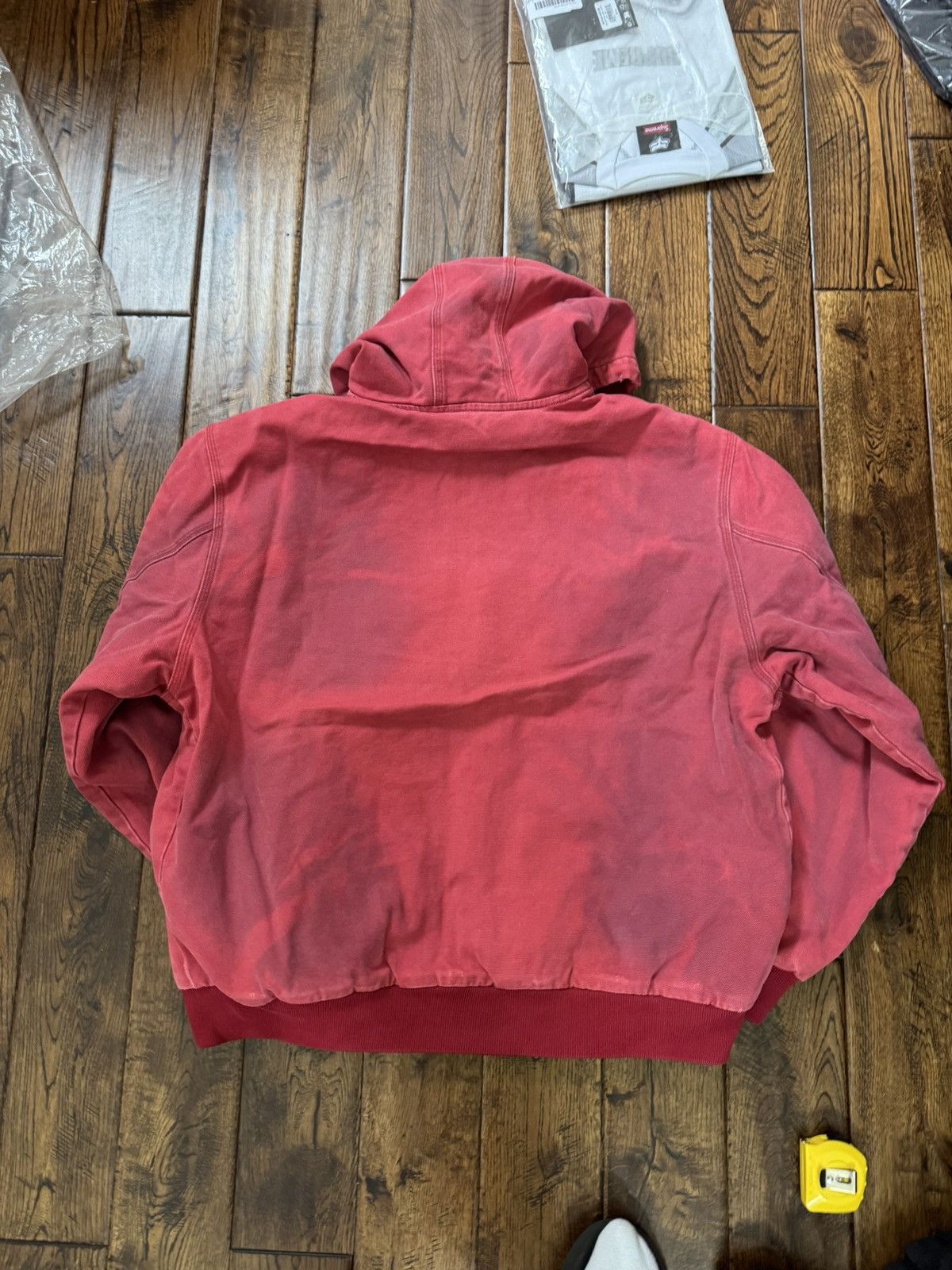 Supreme Supreme Reflective Arc Denim Work Jacket Red Size US XL / EU 56 / 4 - 6 Thumbnail