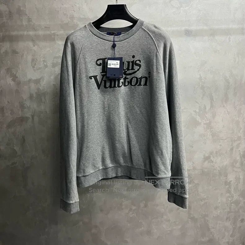 Louis Vuitton Louis Vuitton Grey casual pullover sweatshirt Size US XL / EU 56 / 4 - 1 Thumbnail