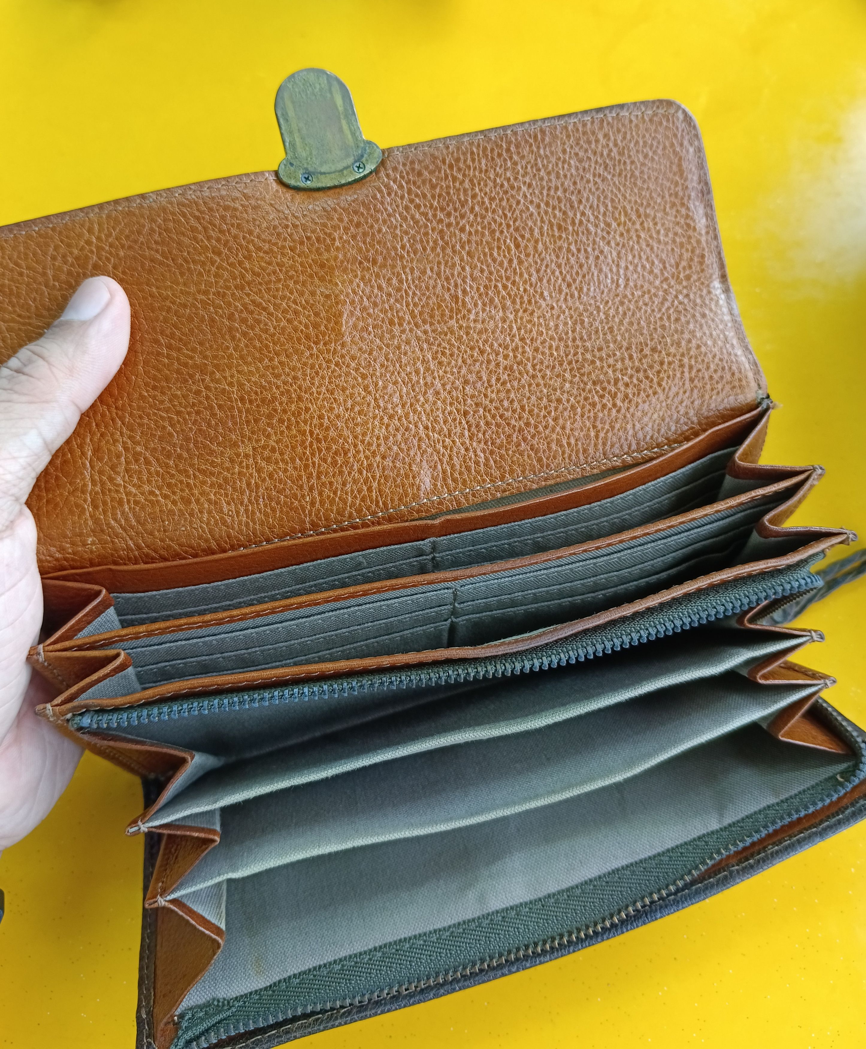 Japanese Brand × Leather AIN SOFT PATINA LEATHER LONG WALLET Size ONE SIZE - 4 Thumbnail