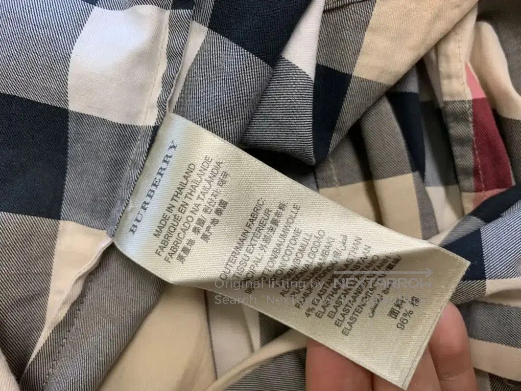 Burberry Burberry Multicolor Cotton Blouse for Women. Size XS / US 0-2 / IT 36-38 - 6 Thumbnail