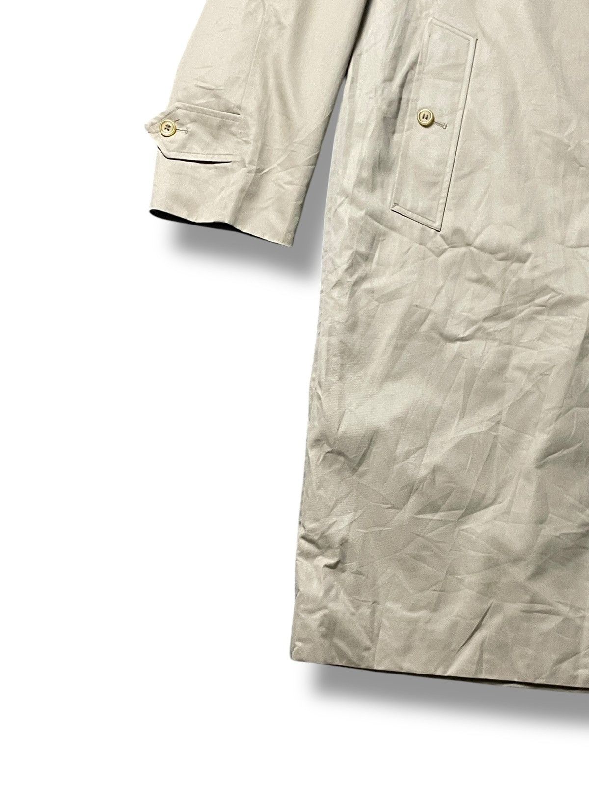 Burberry Prorsum × Designer × Vintage Vintage Burberrys Prosurm Long Trench Coat(44) Size US S / EU 44-46 / 1 - 4 Thumbnail