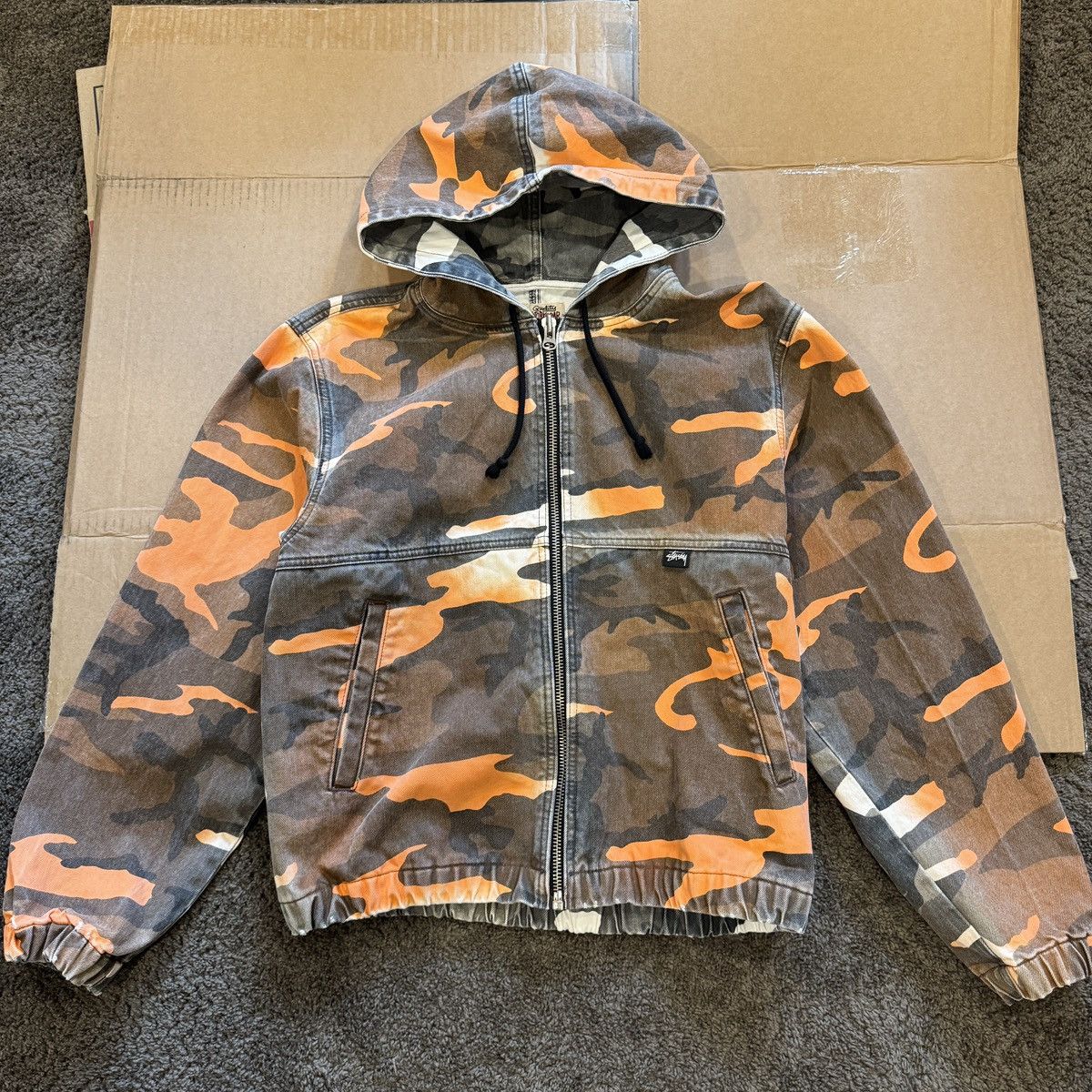 Stussy Denim Work Jacket | Grailed