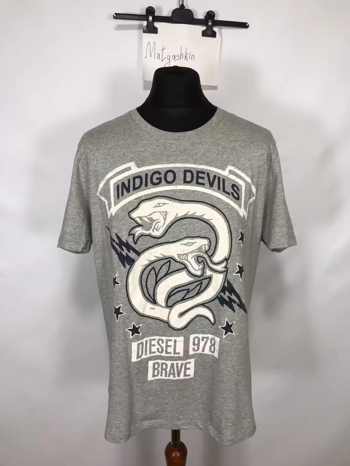 Diesel Diesel t-shirt size XL Size US XL / EU 56 / 4 - 1 Thumbnail