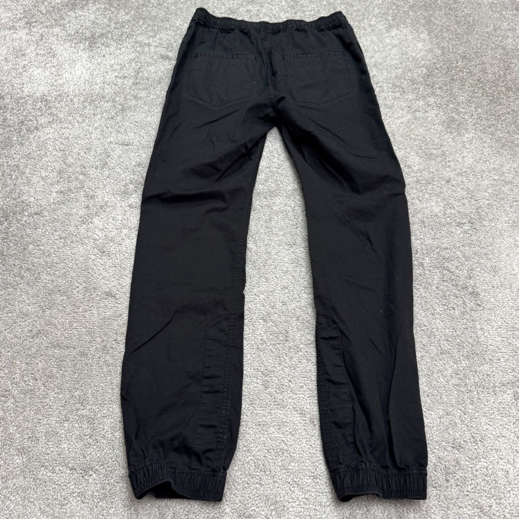 Barney Cools VINTAGE Barney Cools Jogger Pants Men 30 Black Cotton Spandex Tapered Leg Casual Sportswear Size US 30 / EU 46 - 2 Thumbnail