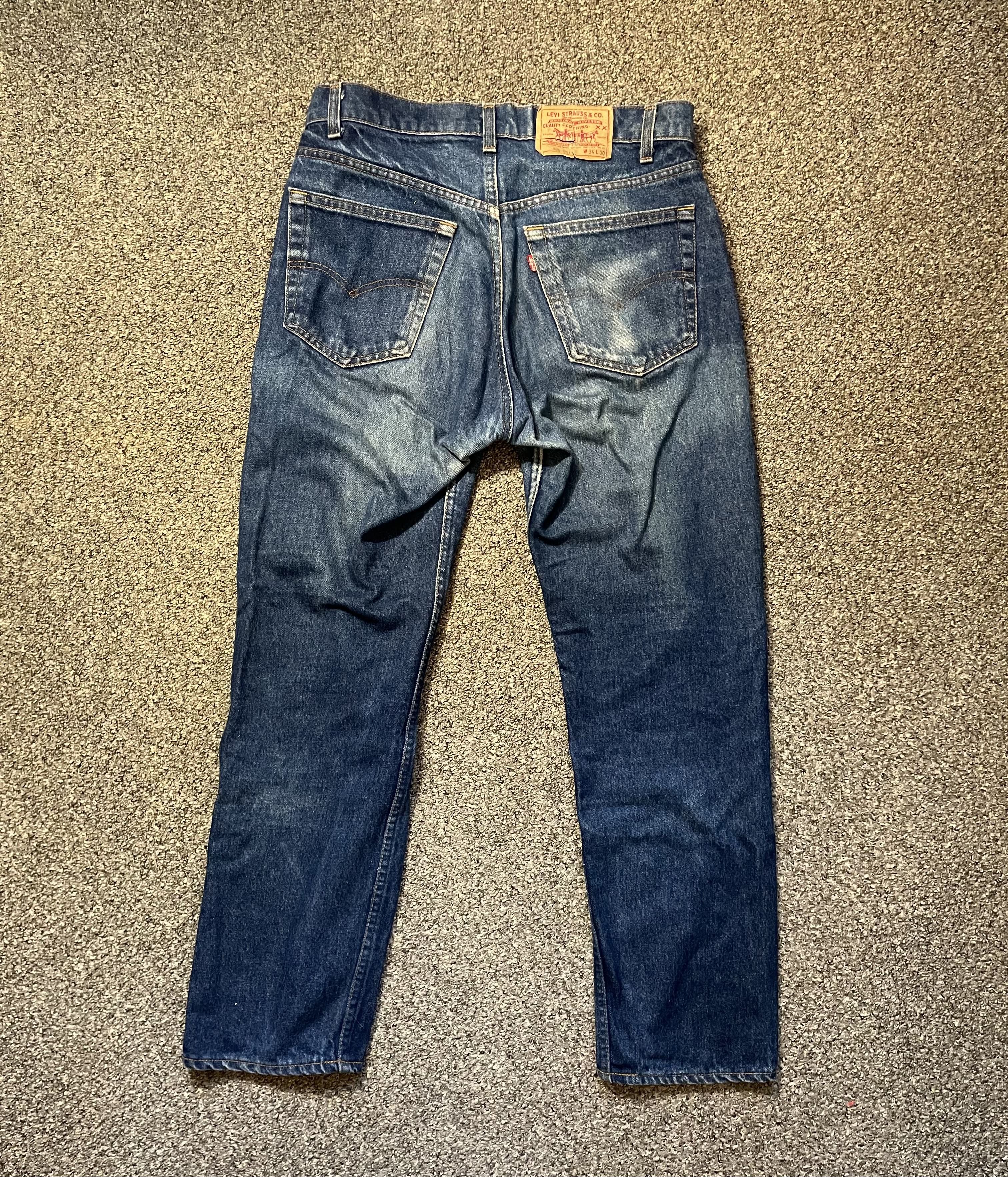 Levi's × Levi's Vintage Clothing × Vintage Levi's Vintage Distressed 505 Jeans Size US 34 / EU 50 - 3 Thumbnail
