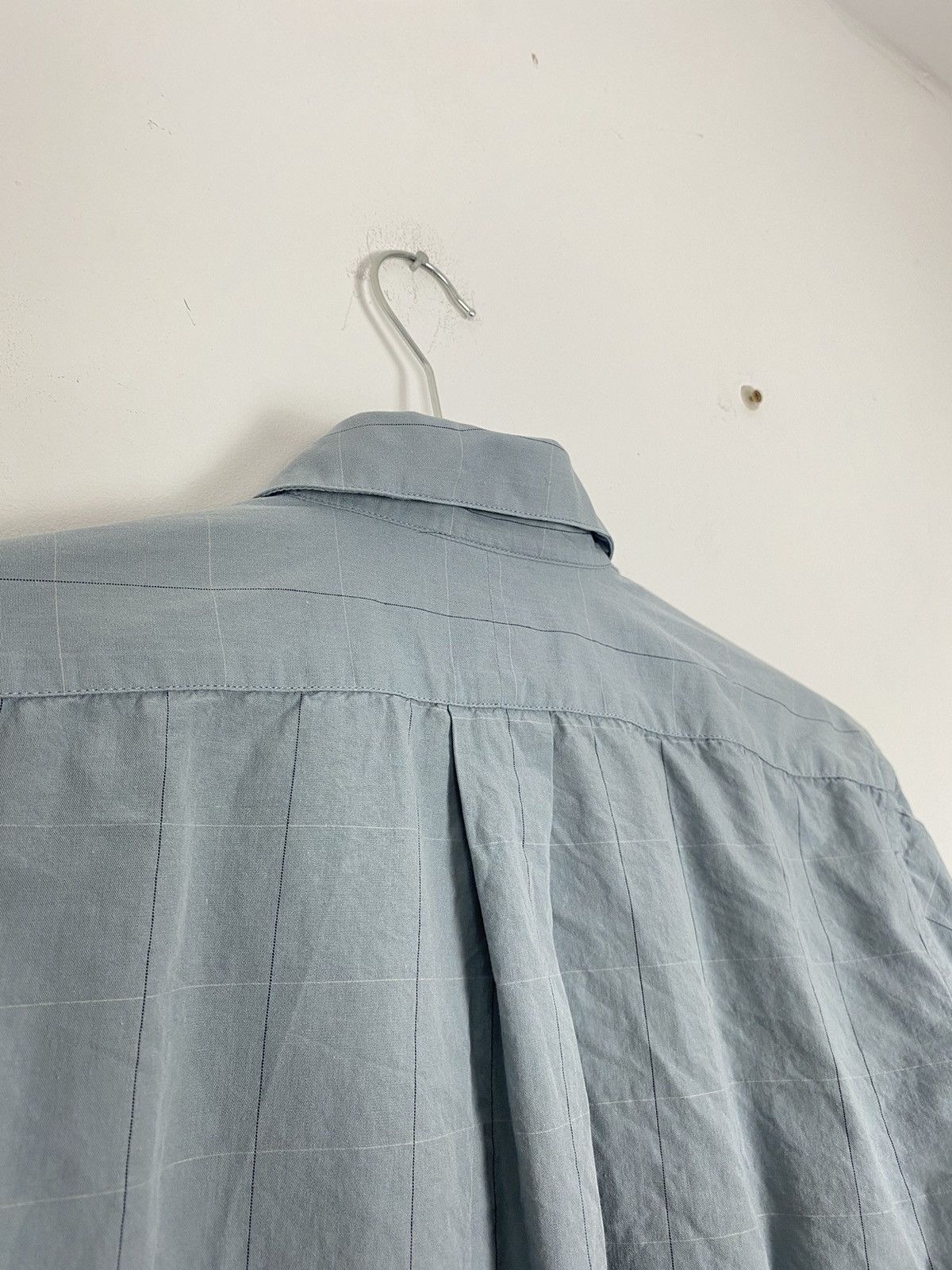 Burberry × Vintage Thomas Burberry Vintage Check Long Sleeved Button up Pocket Size US S / EU 44-46 / 1 - 10 Thumbnail