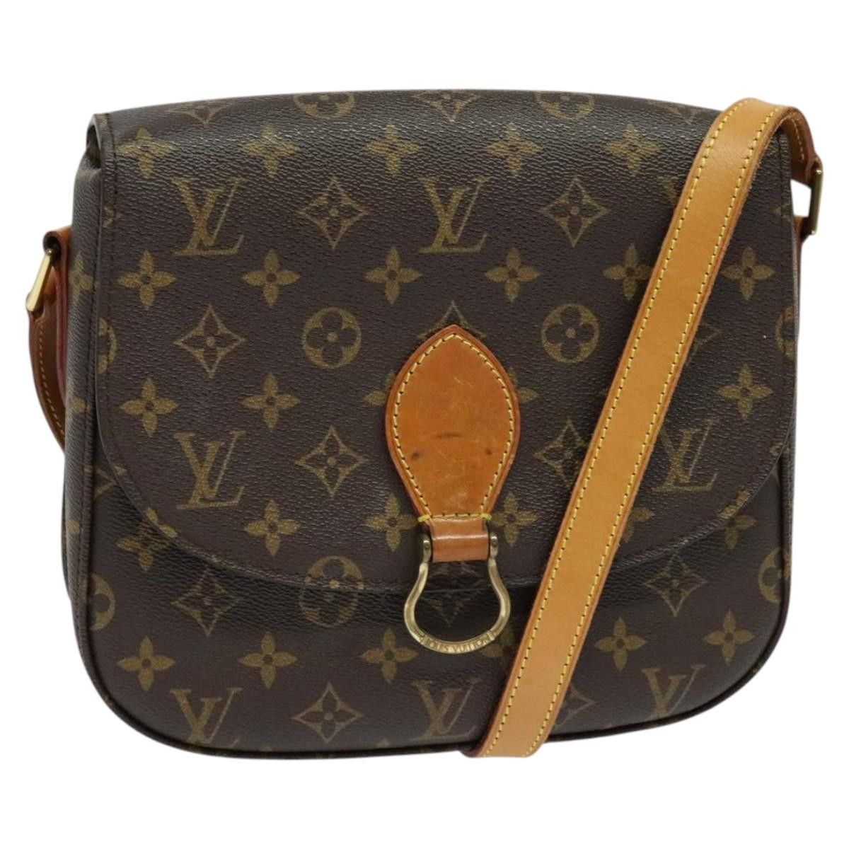 Louis Vuitton Monogram Saint Cloud Gm Shoulder Bag M51242 Lv Auth Ep8856, Women's