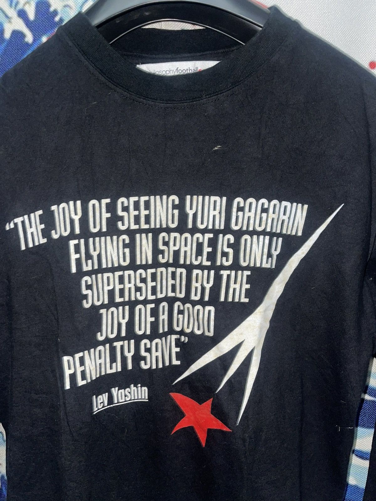 Vintage PHILOSOPHY FOOTBALL YASHIN CCCP QUOTES Size US M / EU 48-50 / 2 - 3 Thumbnail