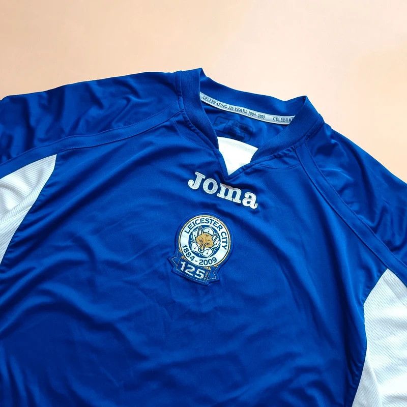 Joma Leicester City 2009/2010 Football Jersey 125 Years L Size US L / EU 52-54 / 3 - 4 Thumbnail