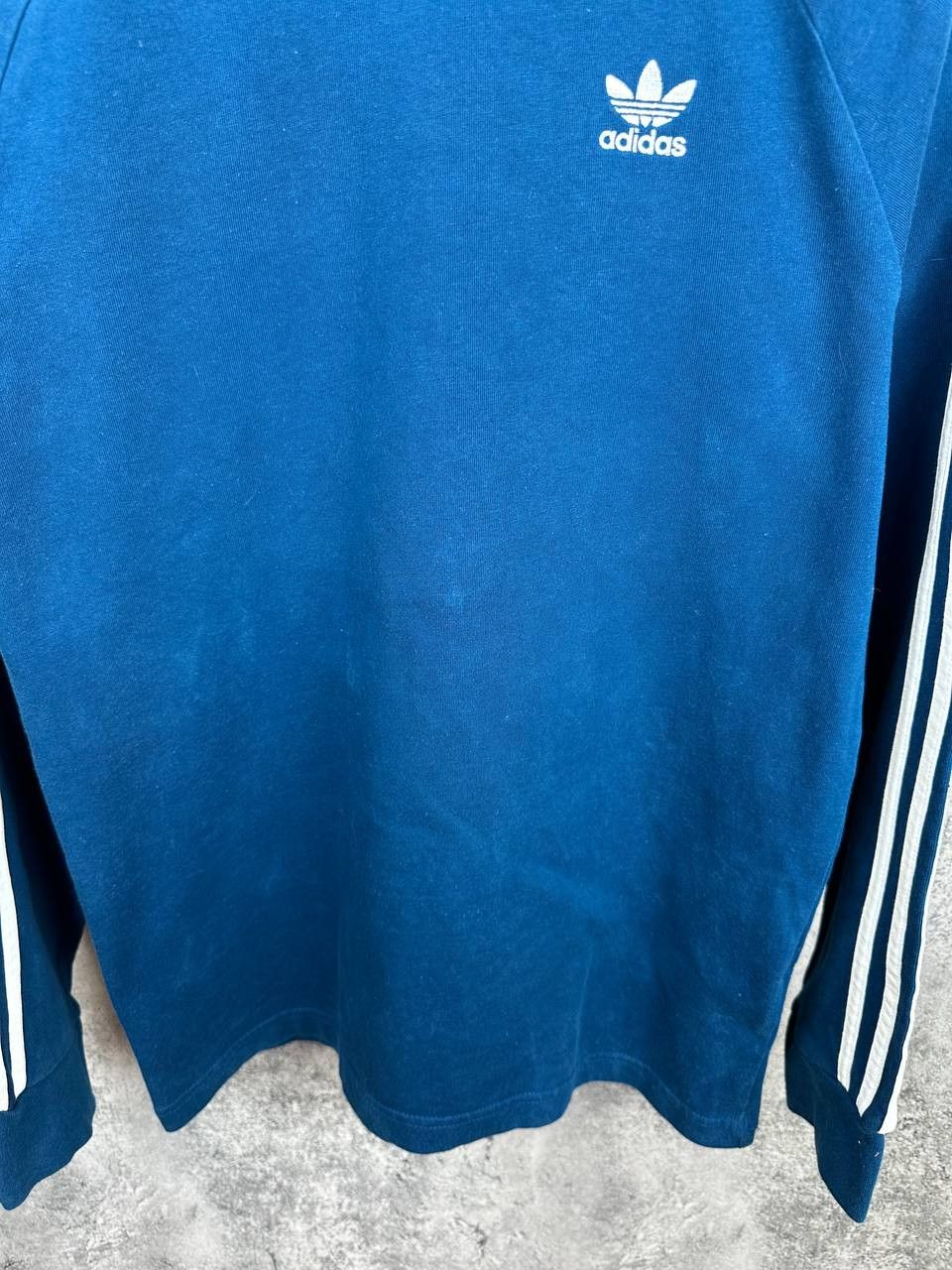 Adidas Adidas Originals 3-Stripes Long Sleeve T-Shirt Crew Neck Tee Size US S / EU 44-46 / 1 - 10 Thumbnail