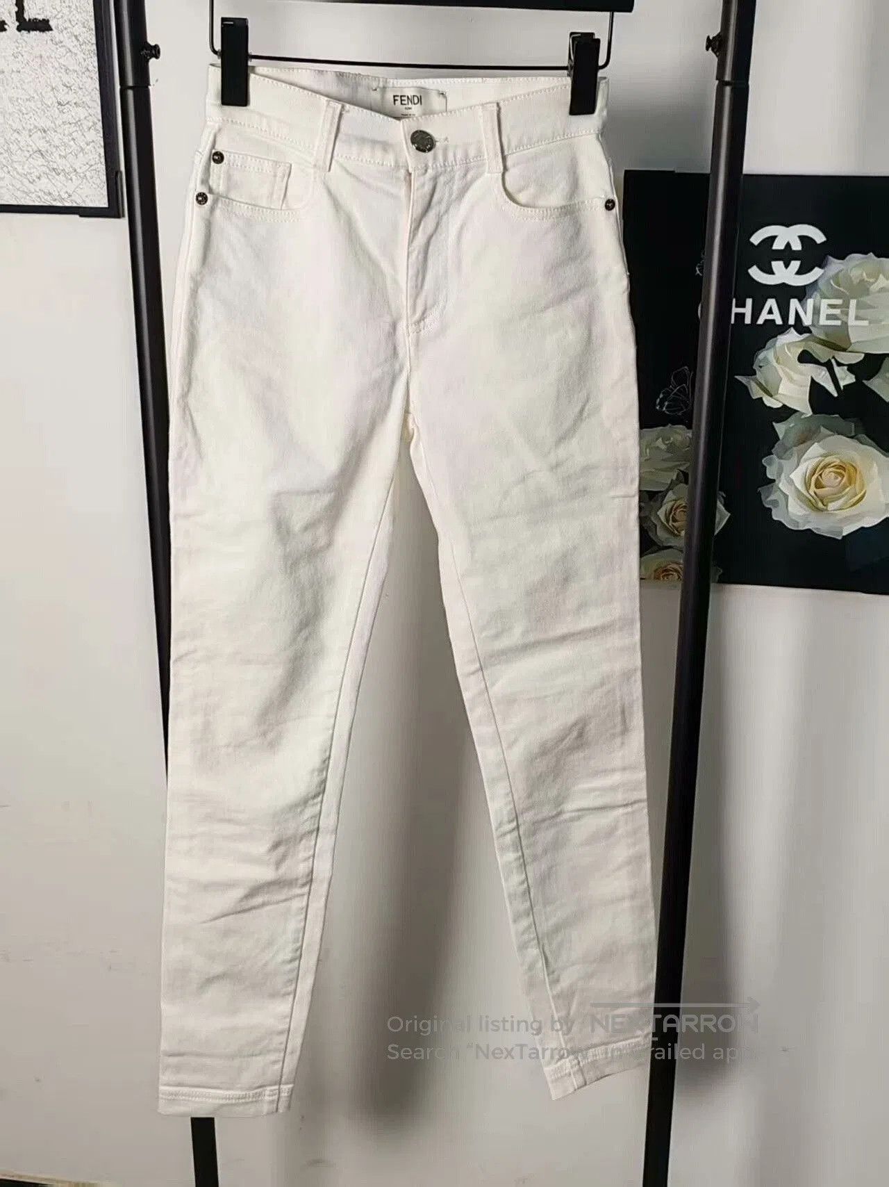 Fendi fendi double F logo long pants. Size US 28 / EU 44 - 2 Thumbnail